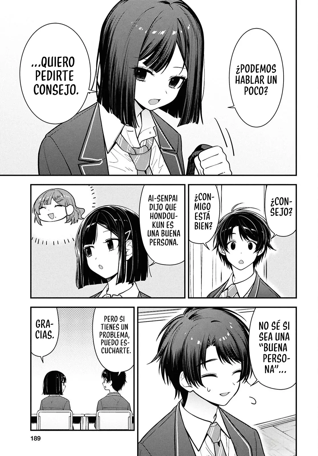Tonari no Seki no Yankee Shimizu-san ga Kami wo Kuroku Somete Kita Capitulo 11 página 12