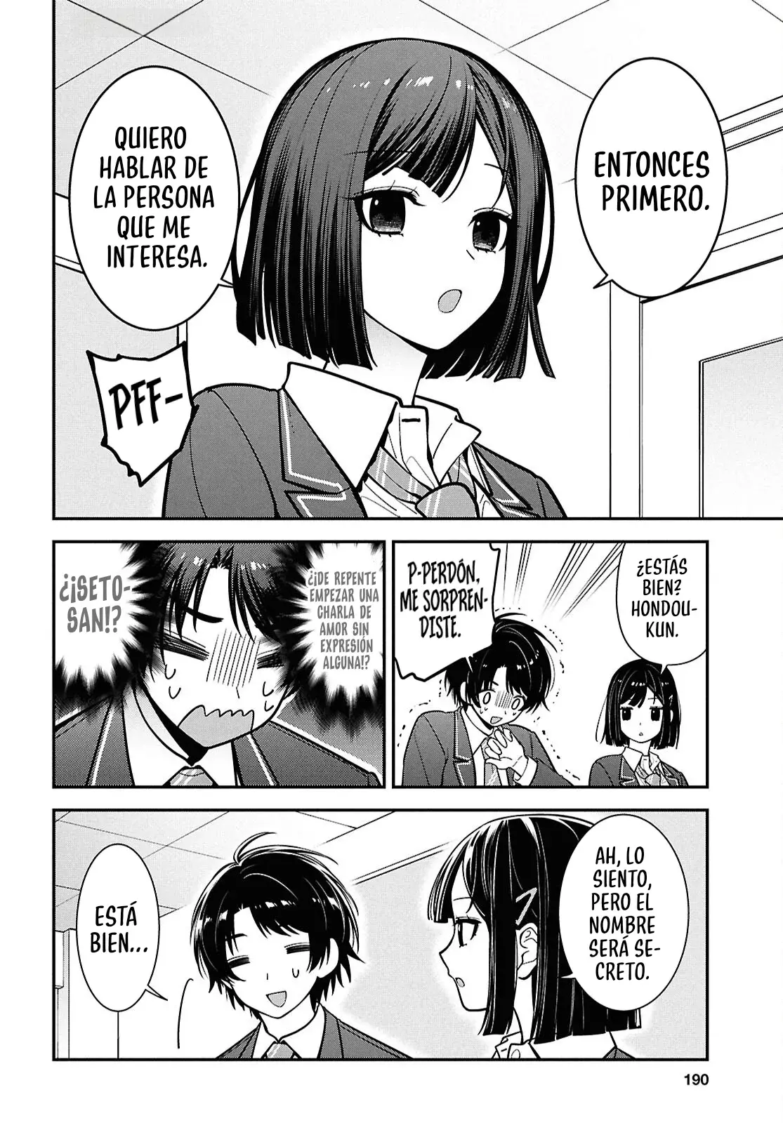 Tonari no Seki no Yankee Shimizu-san ga Kami wo Kuroku Somete Kita Capitulo 11 página 13