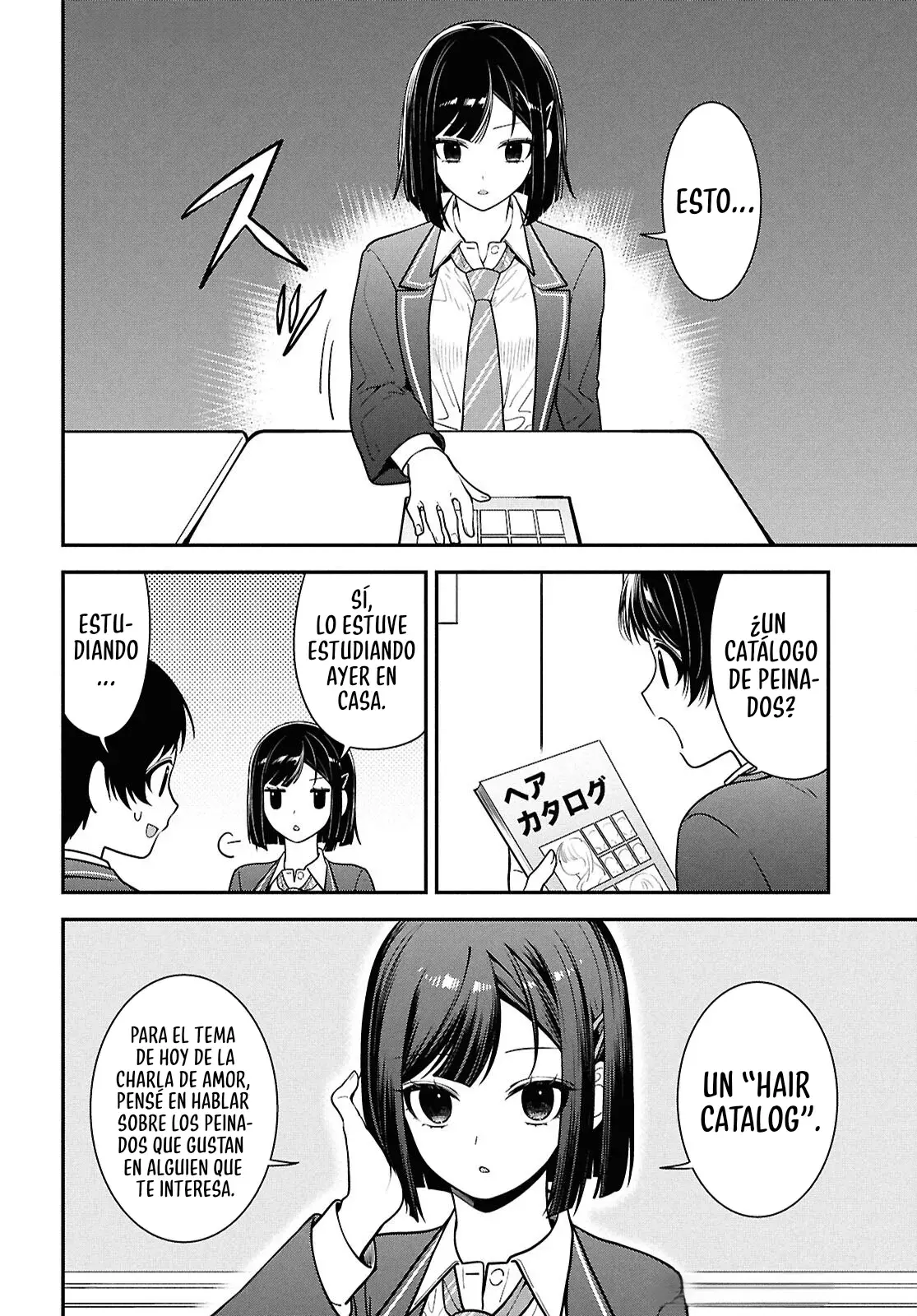 Tonari no Seki no Yankee Shimizu-san ga Kami wo Kuroku Somete Kita Capitulo 11 página 21