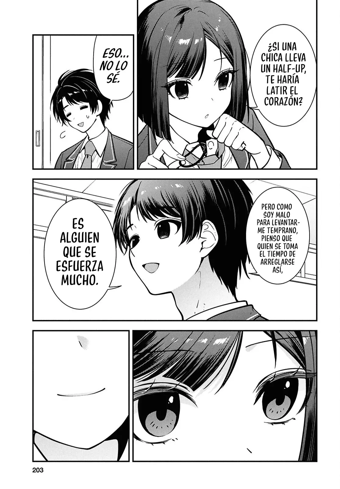 Tonari no Seki no Yankee Shimizu-san ga Kami wo Kuroku Somete Kita Capitulo 11 página 26