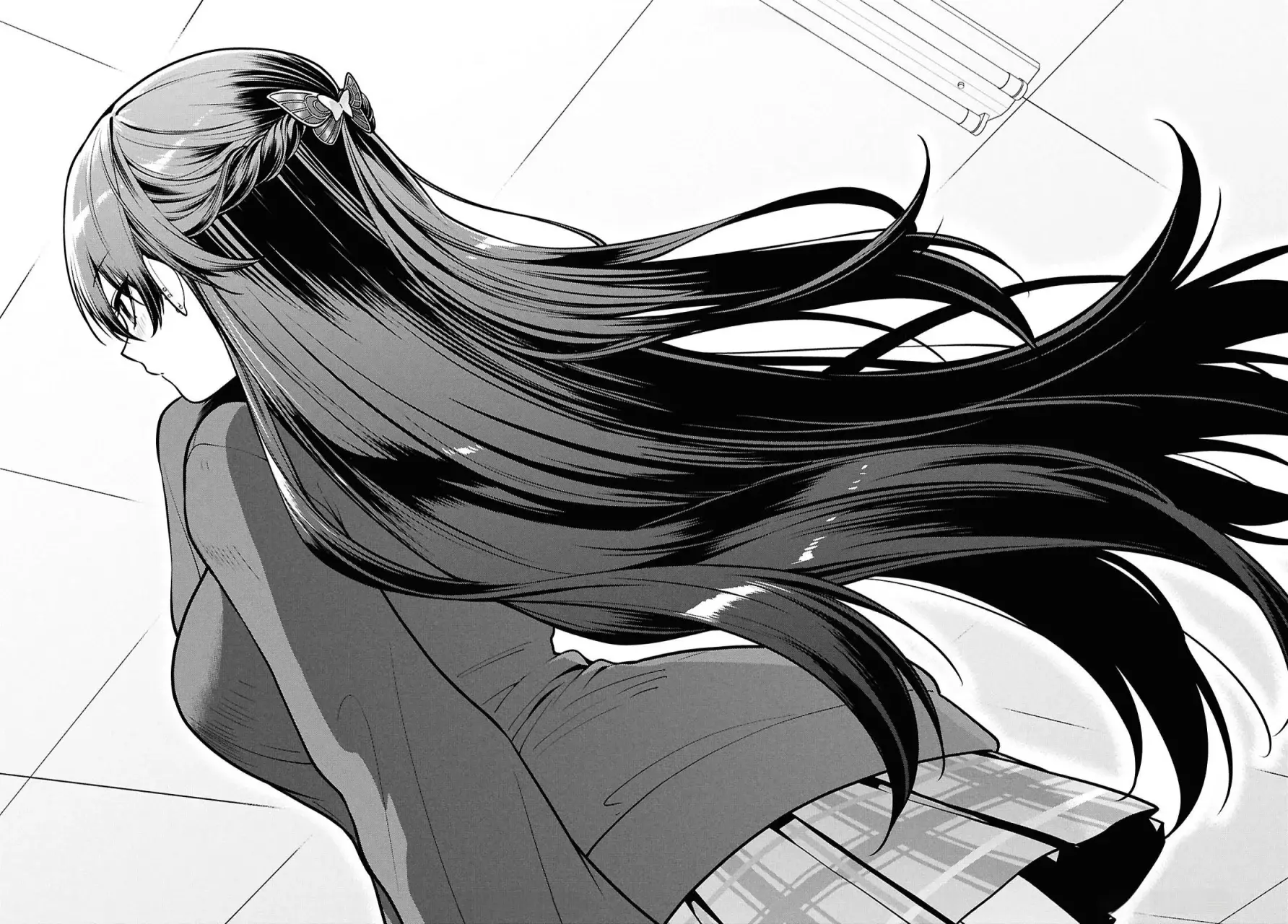 Tonari no Seki no Yankee Shimizu-san ga Kami wo Kuroku Somete Kita Capitulo 11 página 30