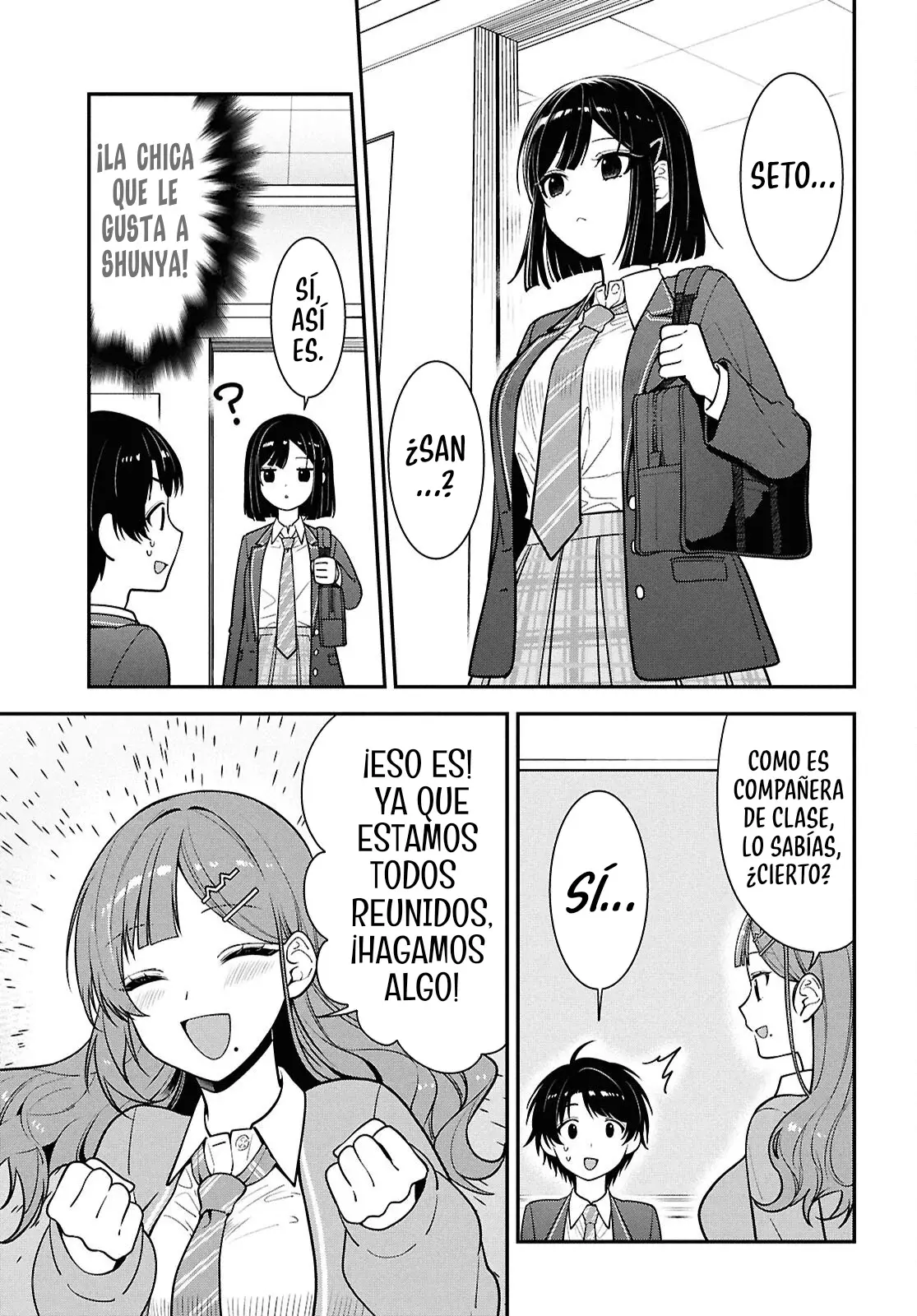 Tonari no Seki no Yankee Shimizu-san ga Kami wo Kuroku Somete Kita Capitulo 11 página 8