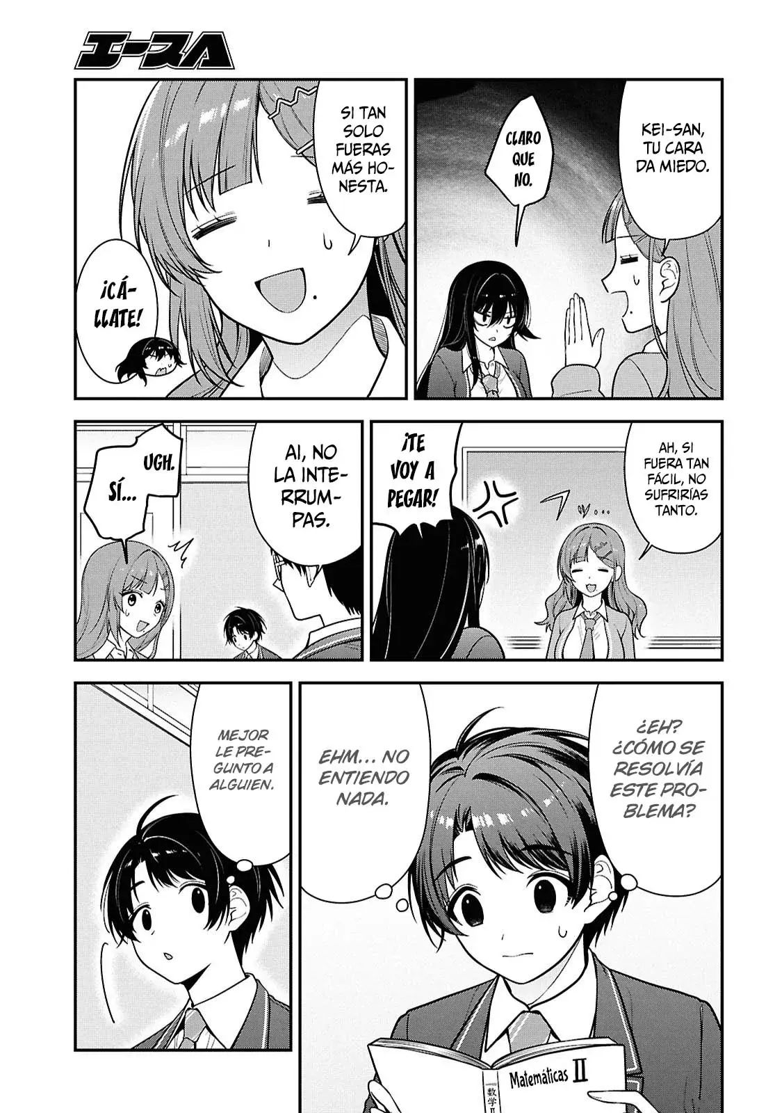 Tonari no Seki no Yankee Shimizu-san ga Kami wo Kuroku Somete Kita Capitulo 12 página 24