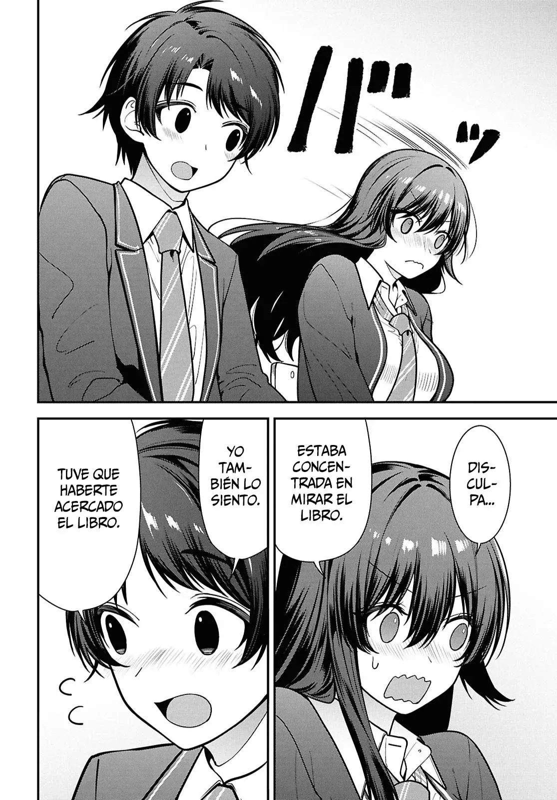 Tonari no Seki no Yankee Shimizu-san ga Kami wo Kuroku Somete Kita Capitulo 12 página 29
