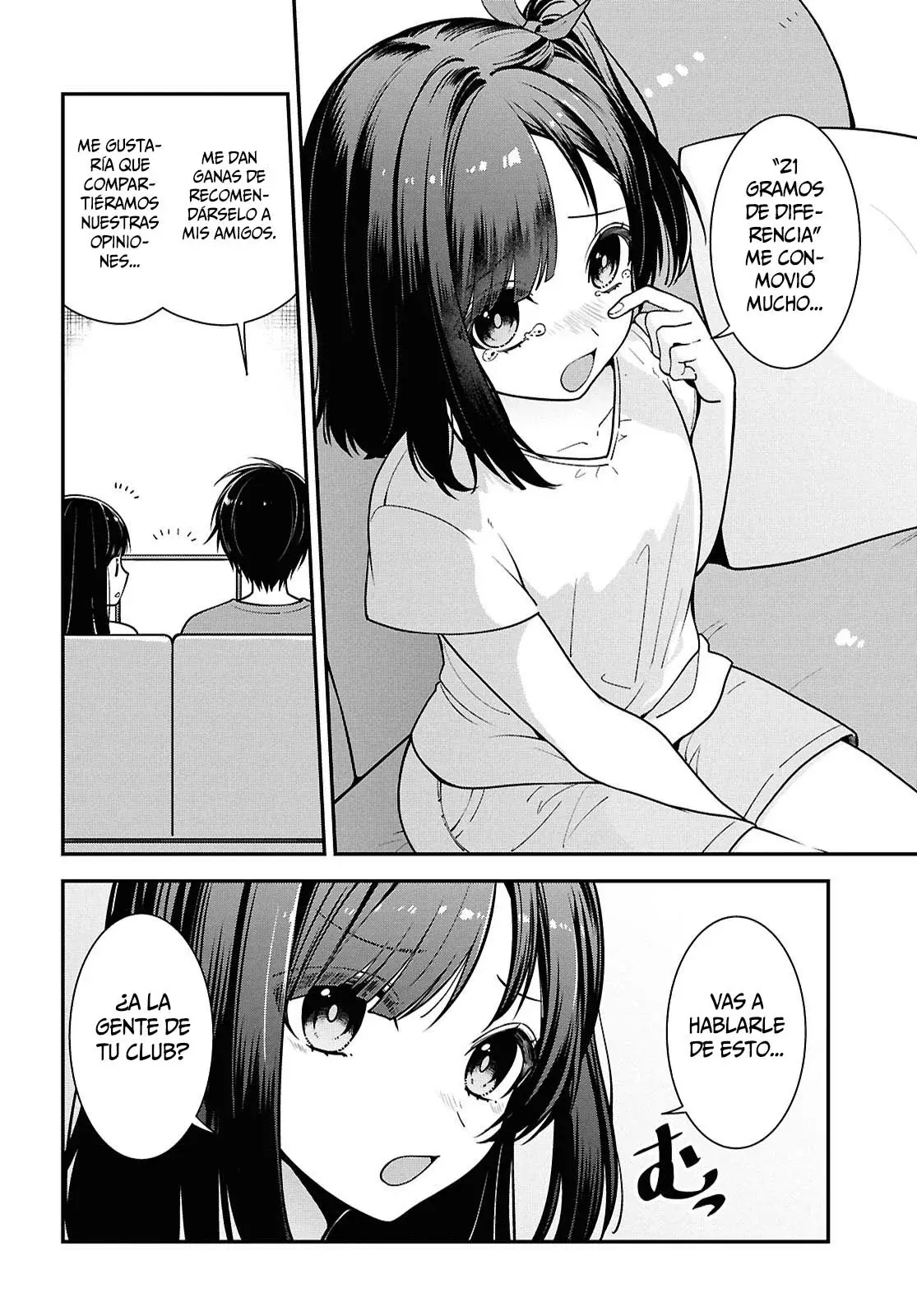 Tonari no Seki no Yankee Shimizu-san ga Kami wo Kuroku Somete Kita Capitulo 12 página 3