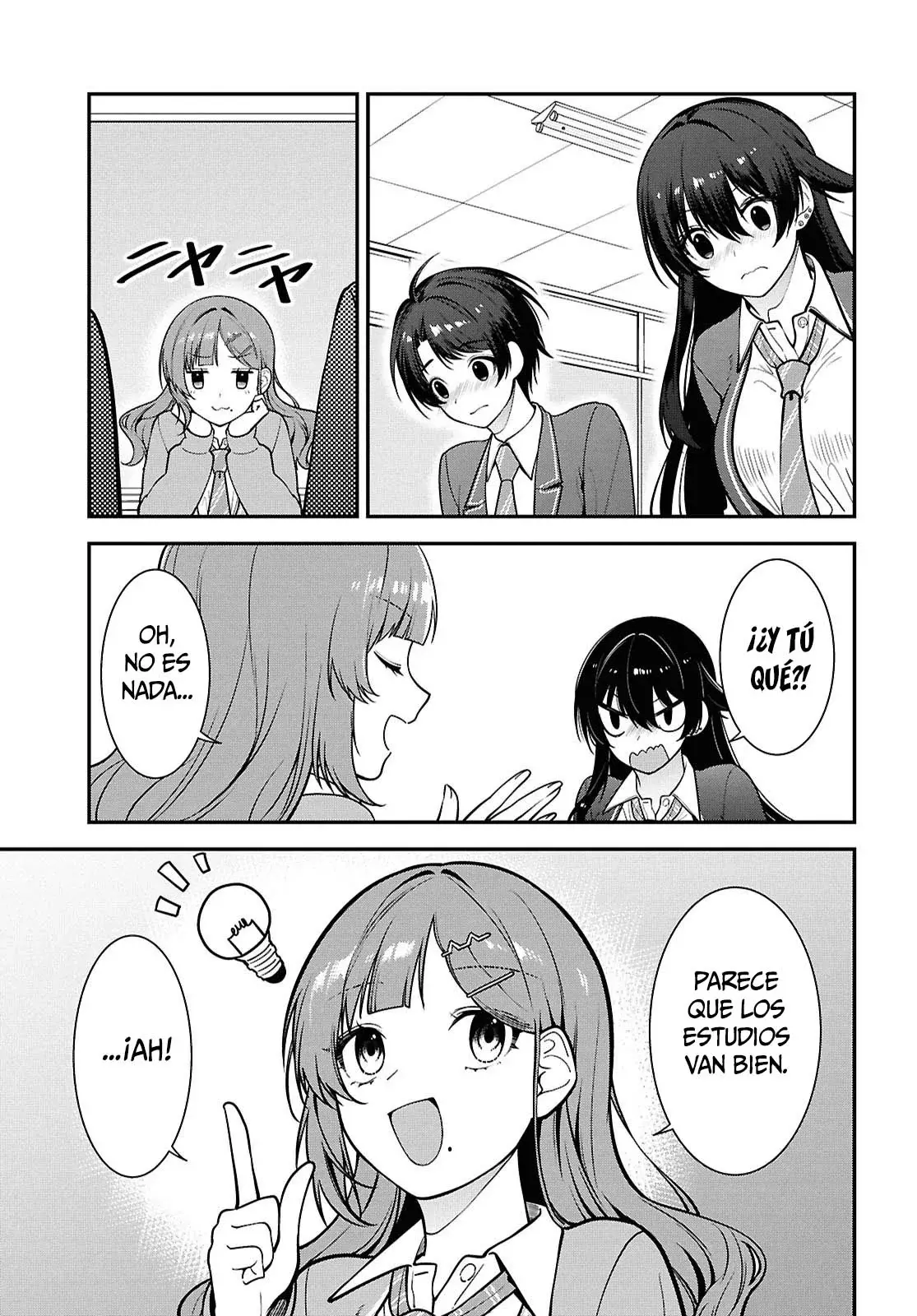 Tonari no Seki no Yankee Shimizu-san ga Kami wo Kuroku Somete Kita Capitulo 12 página 30