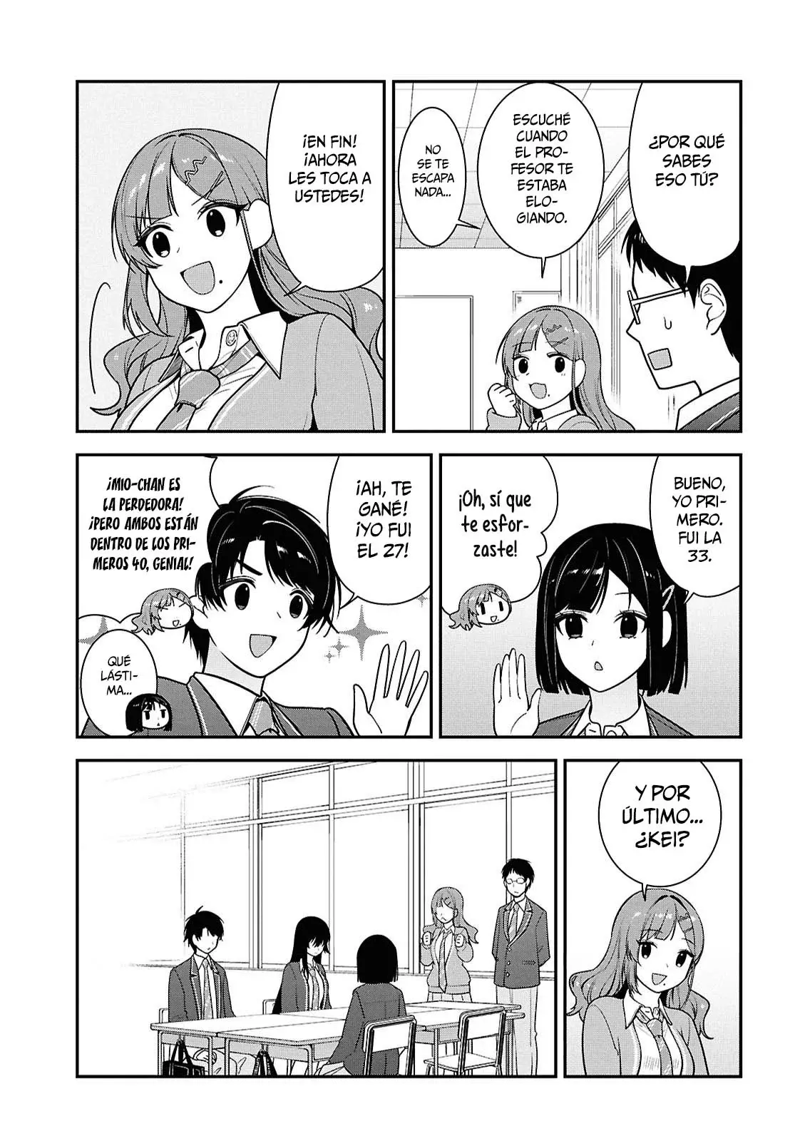 Tonari no Seki no Yankee Shimizu-san ga Kami wo Kuroku Somete Kita Capitulo 12 página 38