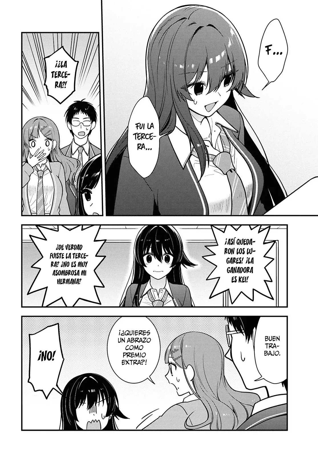 Tonari no Seki no Yankee Shimizu-san ga Kami wo Kuroku Somete Kita Capitulo 12 página 39