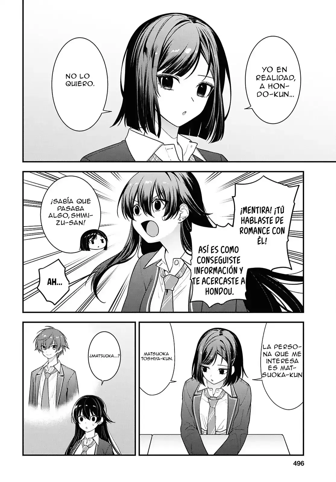 Tonari no Seki no Yankee Shimizu-san ga Kami wo Kuroku Somete Kita Capitulo 13 página 12