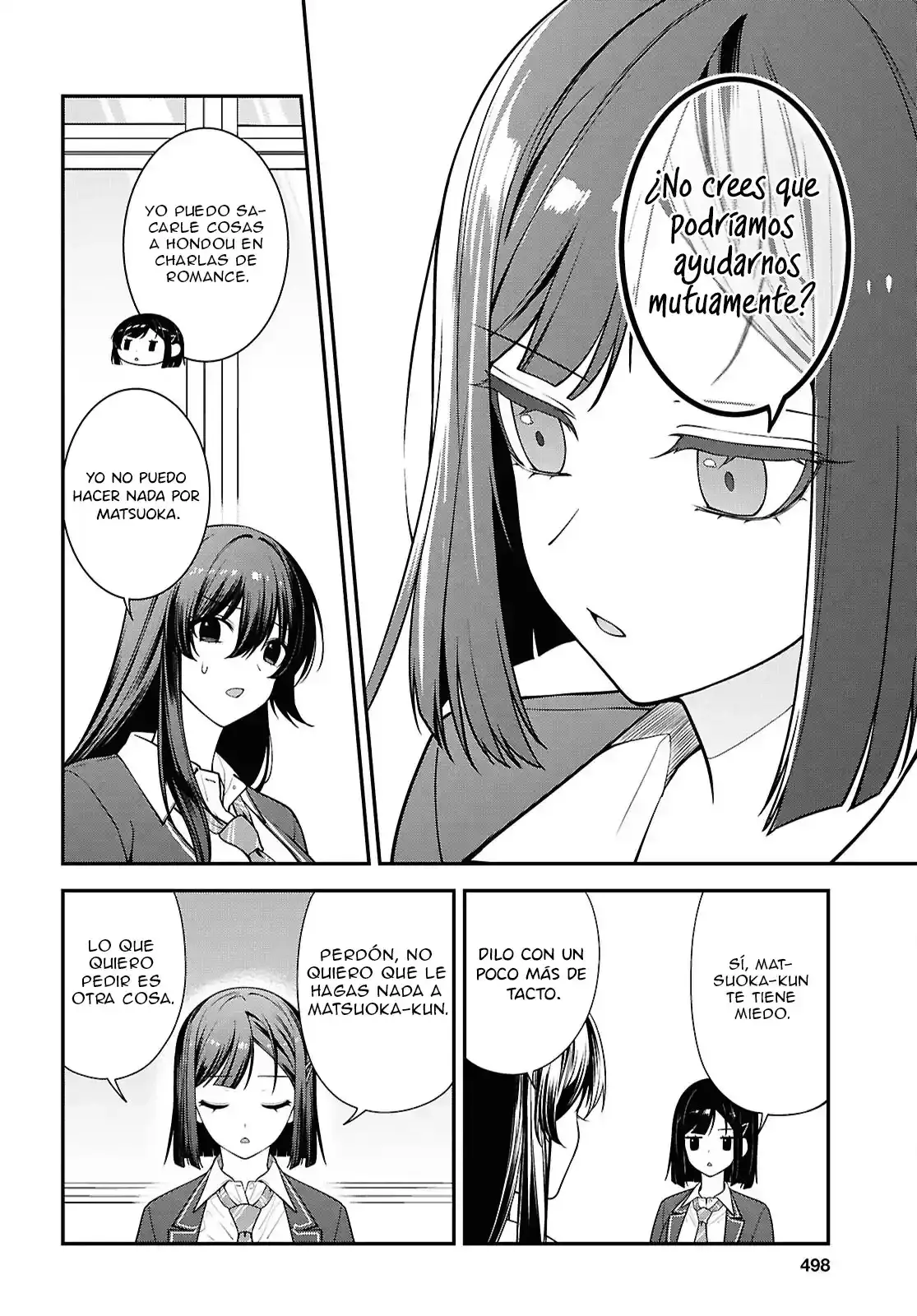 Tonari no Seki no Yankee Shimizu-san ga Kami wo Kuroku Somete Kita Capitulo 13 página 14