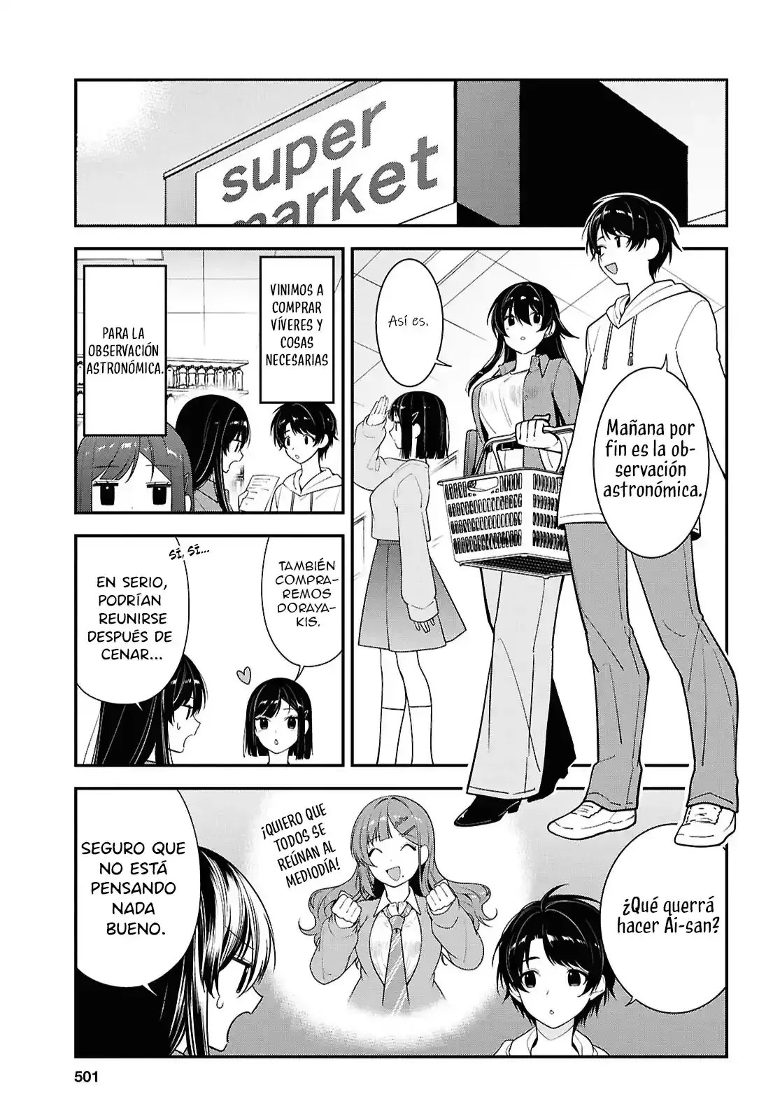 Tonari no Seki no Yankee Shimizu-san ga Kami wo Kuroku Somete Kita Capitulo 13 página 17