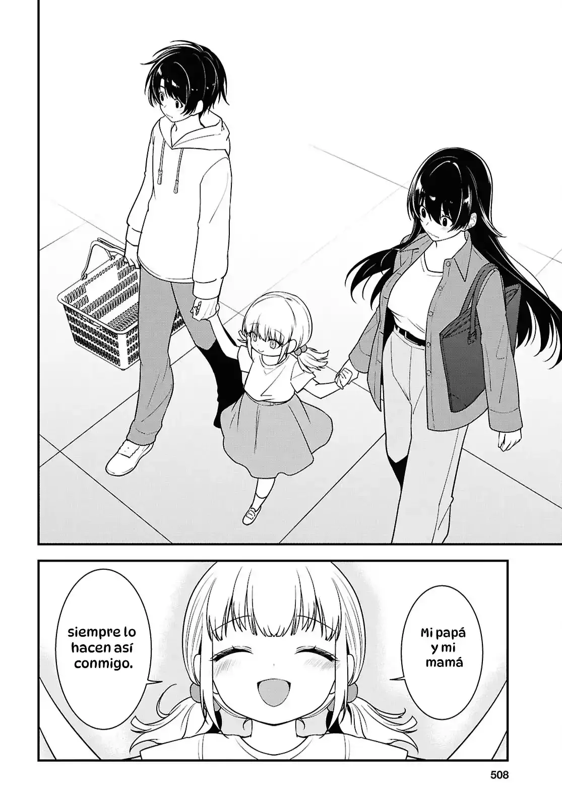 Tonari no Seki no Yankee Shimizu-san ga Kami wo Kuroku Somete Kita Capitulo 13 página 24