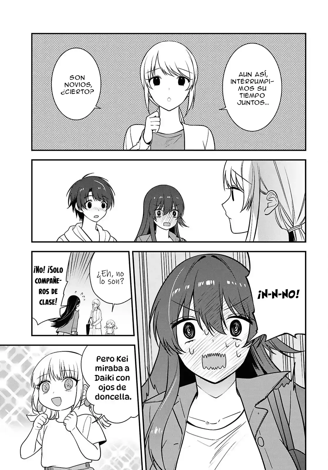 Tonari no Seki no Yankee Shimizu-san ga Kami wo Kuroku Somete Kita Capitulo 13 página 33
