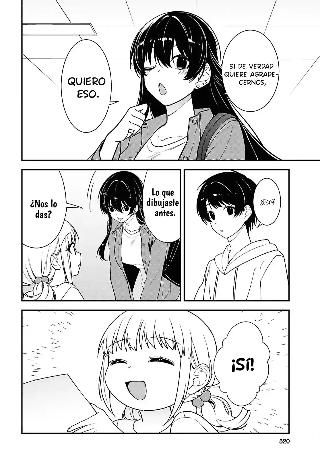 Tonari no Seki no Yankee Shimizu-san ga Kami wo Kuroku Somete Kita Capitulo 13 página 35