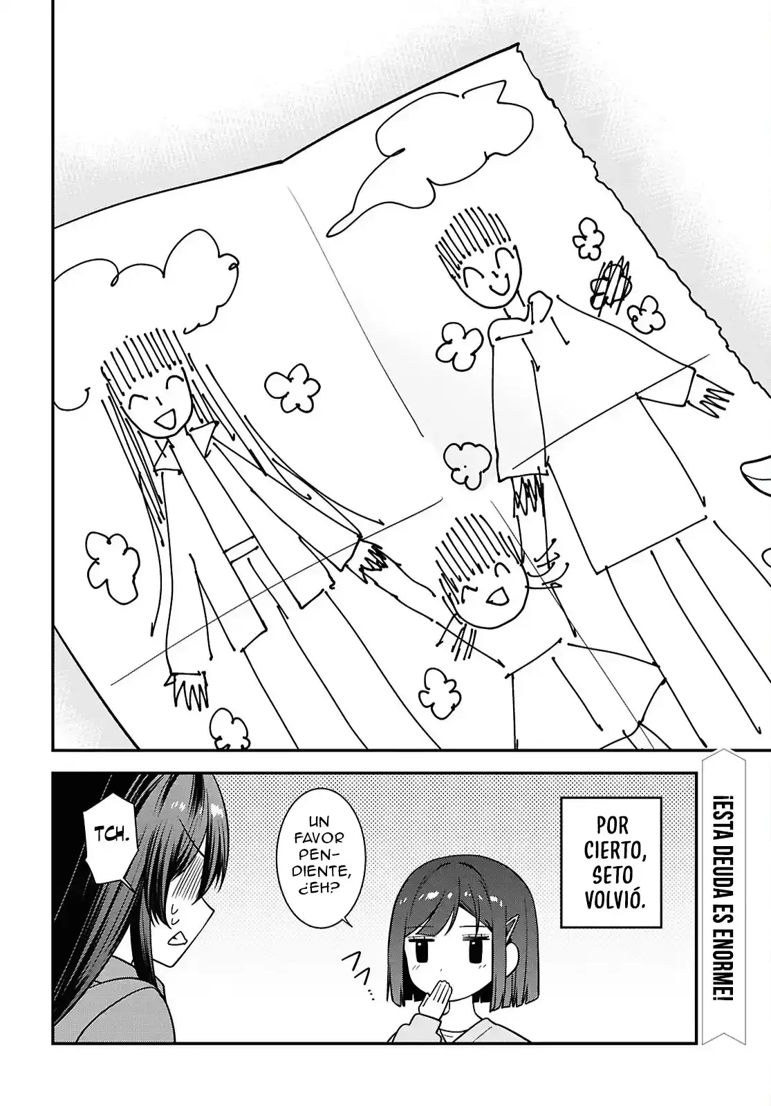 Tonari no Seki no Yankee Shimizu-san ga Kami wo Kuroku Somete Kita Capitulo 13 página 37