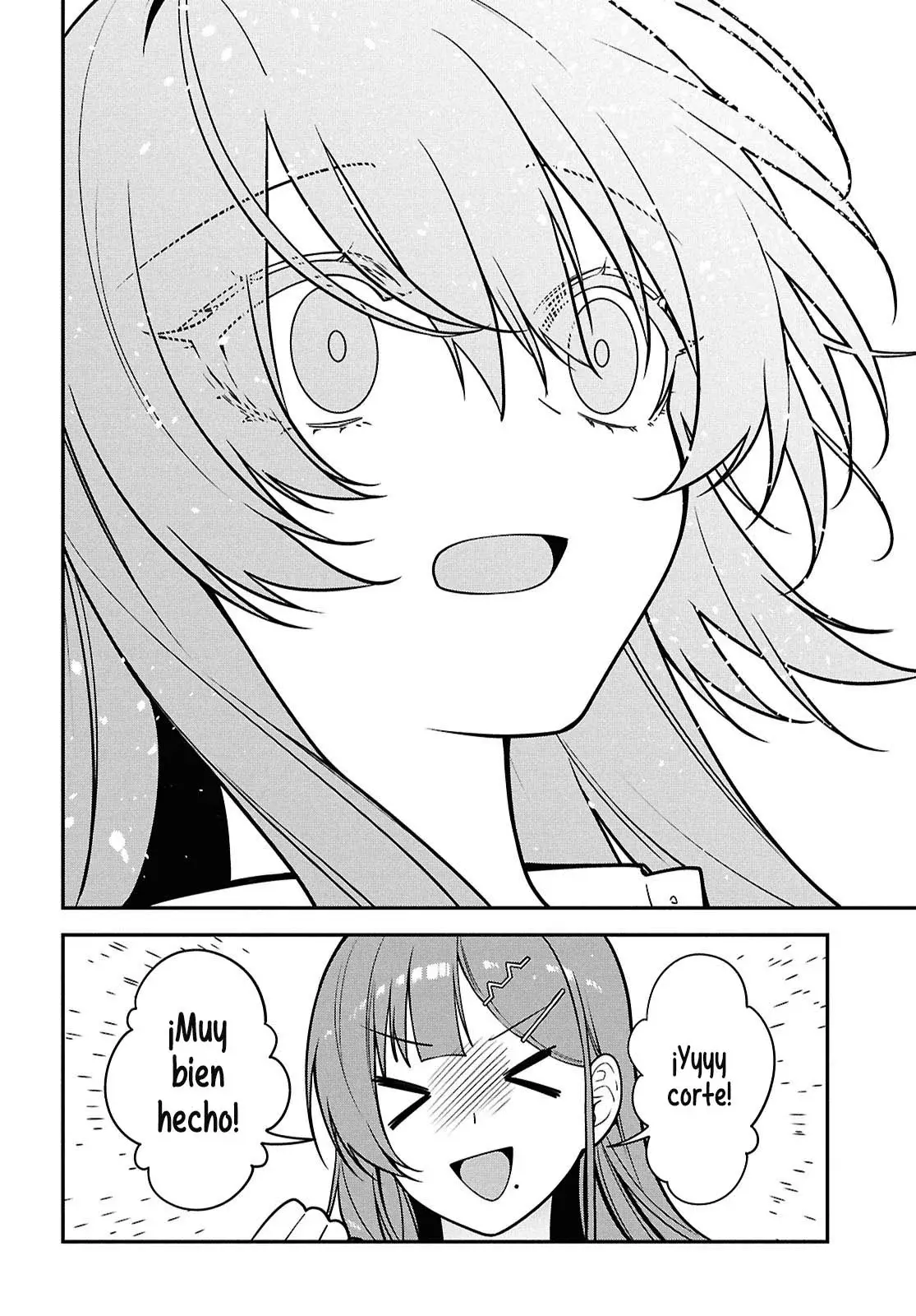 Tonari no Seki no Yankee Shimizu-san ga Kami wo Kuroku Somete Kita Capitulo 14 página 24