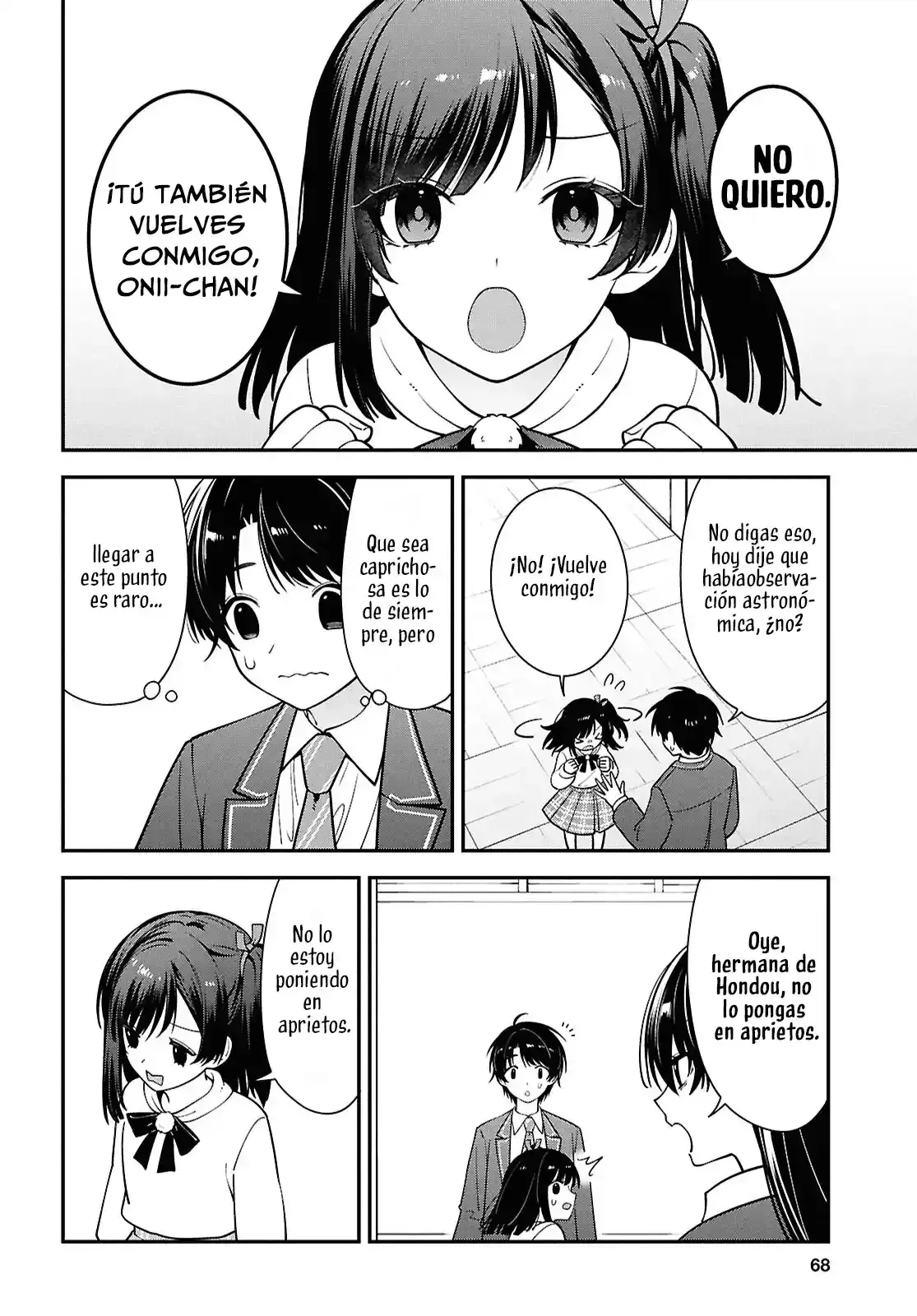 Tonari no Seki no Yankee Shimizu-san ga Kami wo Kuroku Somete Kita Capitulo 15 página 10