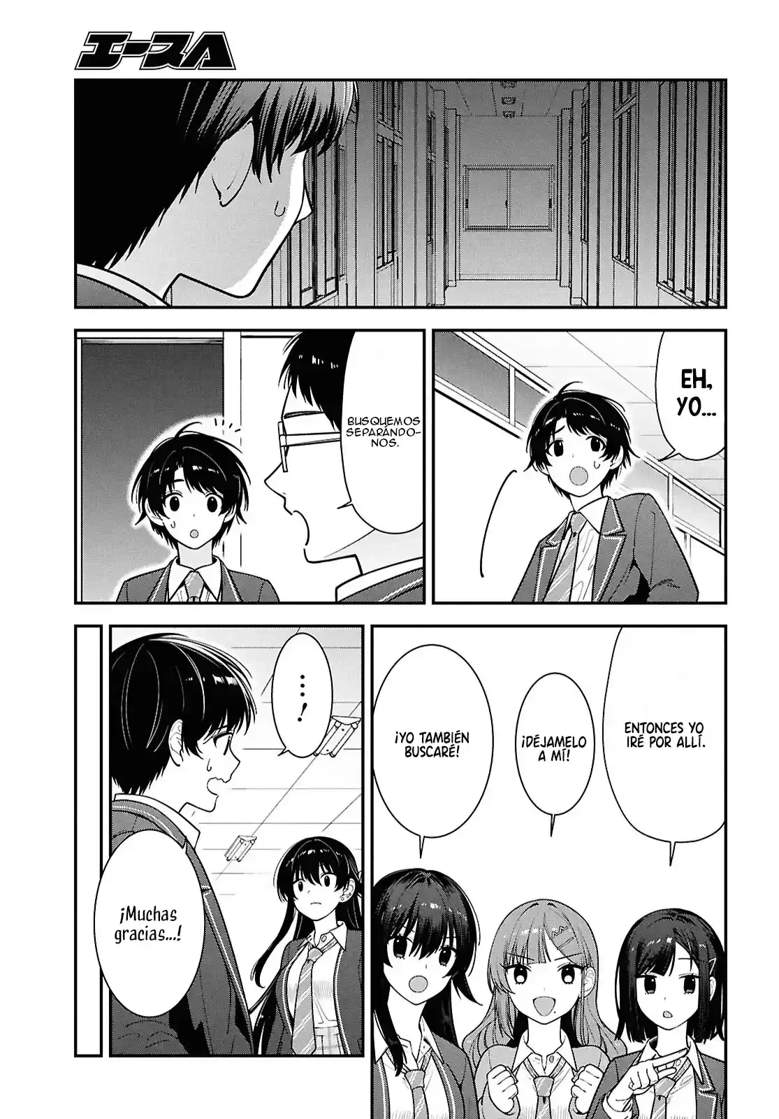 Tonari no Seki no Yankee Shimizu-san ga Kami wo Kuroku Somete Kita Capitulo 15 página 13