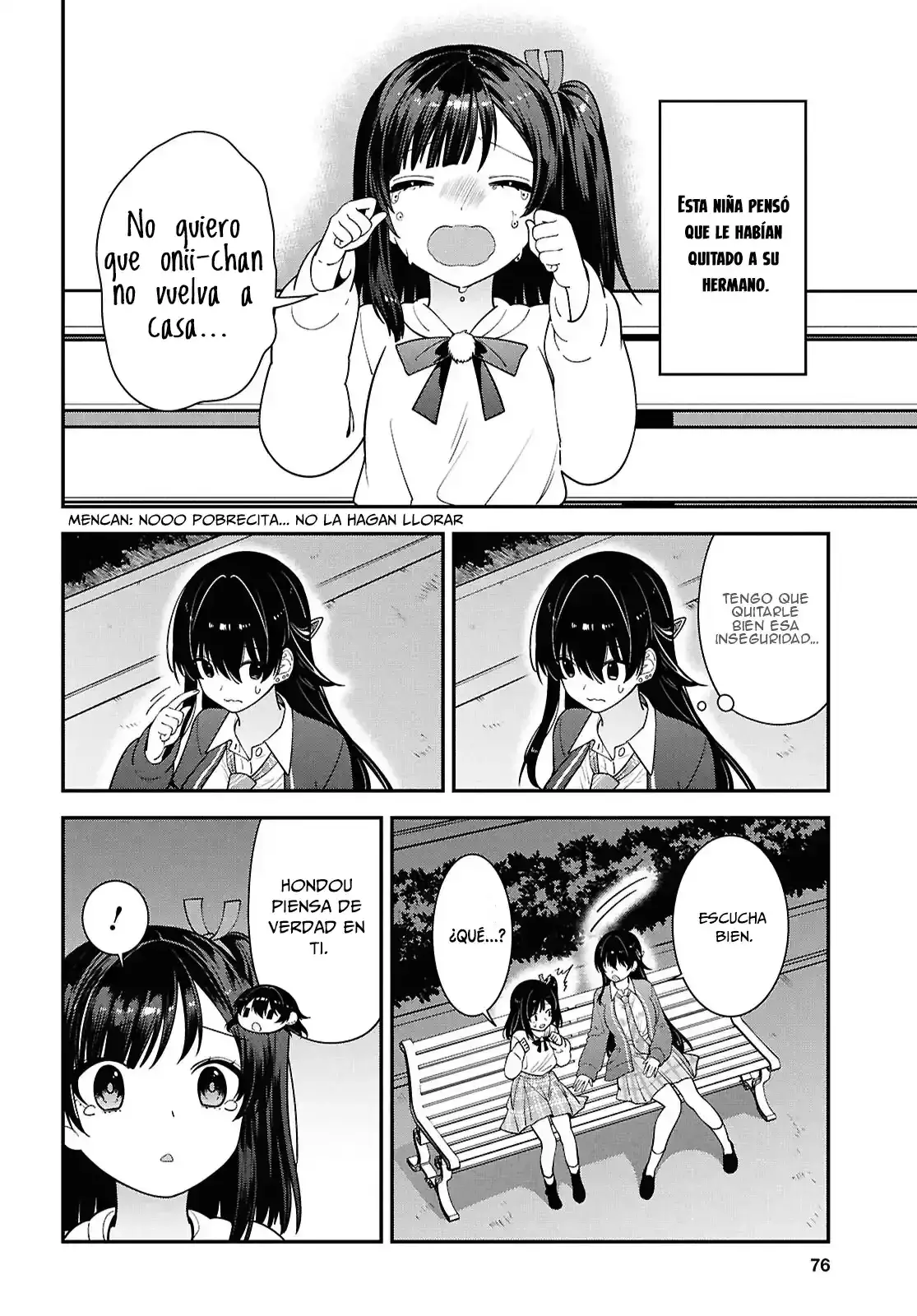 Tonari no Seki no Yankee Shimizu-san ga Kami wo Kuroku Somete Kita Capitulo 15 página 18
