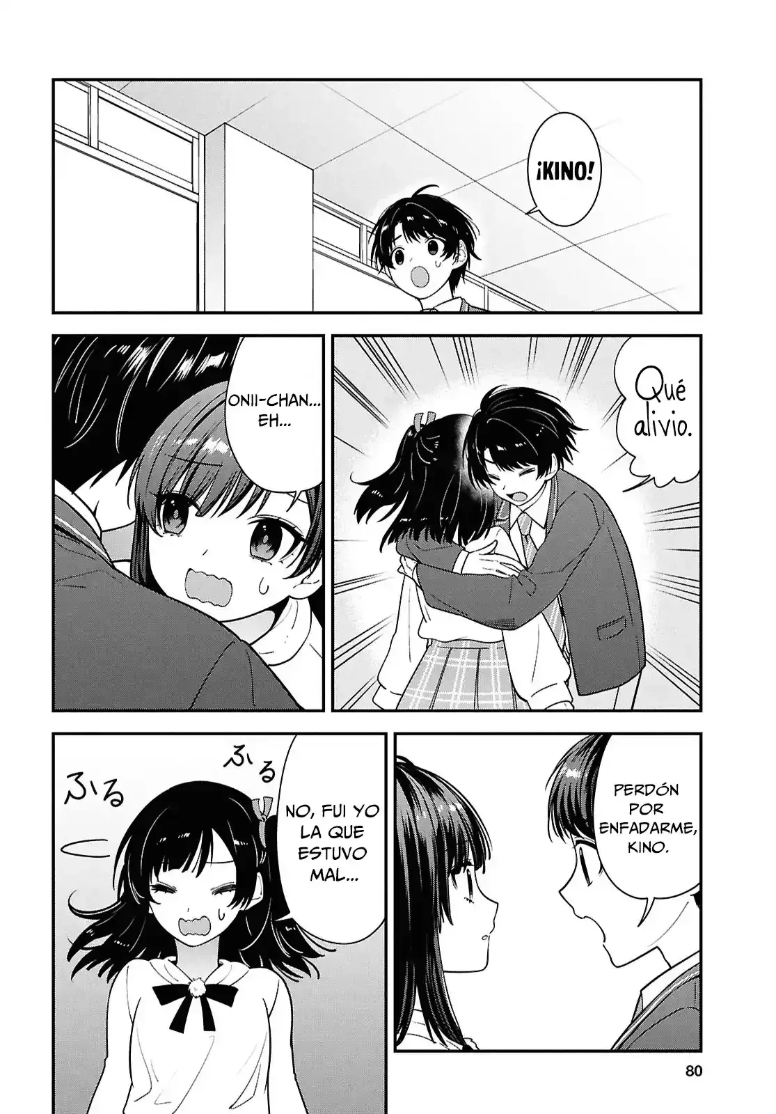 Tonari no Seki no Yankee Shimizu-san ga Kami wo Kuroku Somete Kita Capitulo 15 página 21