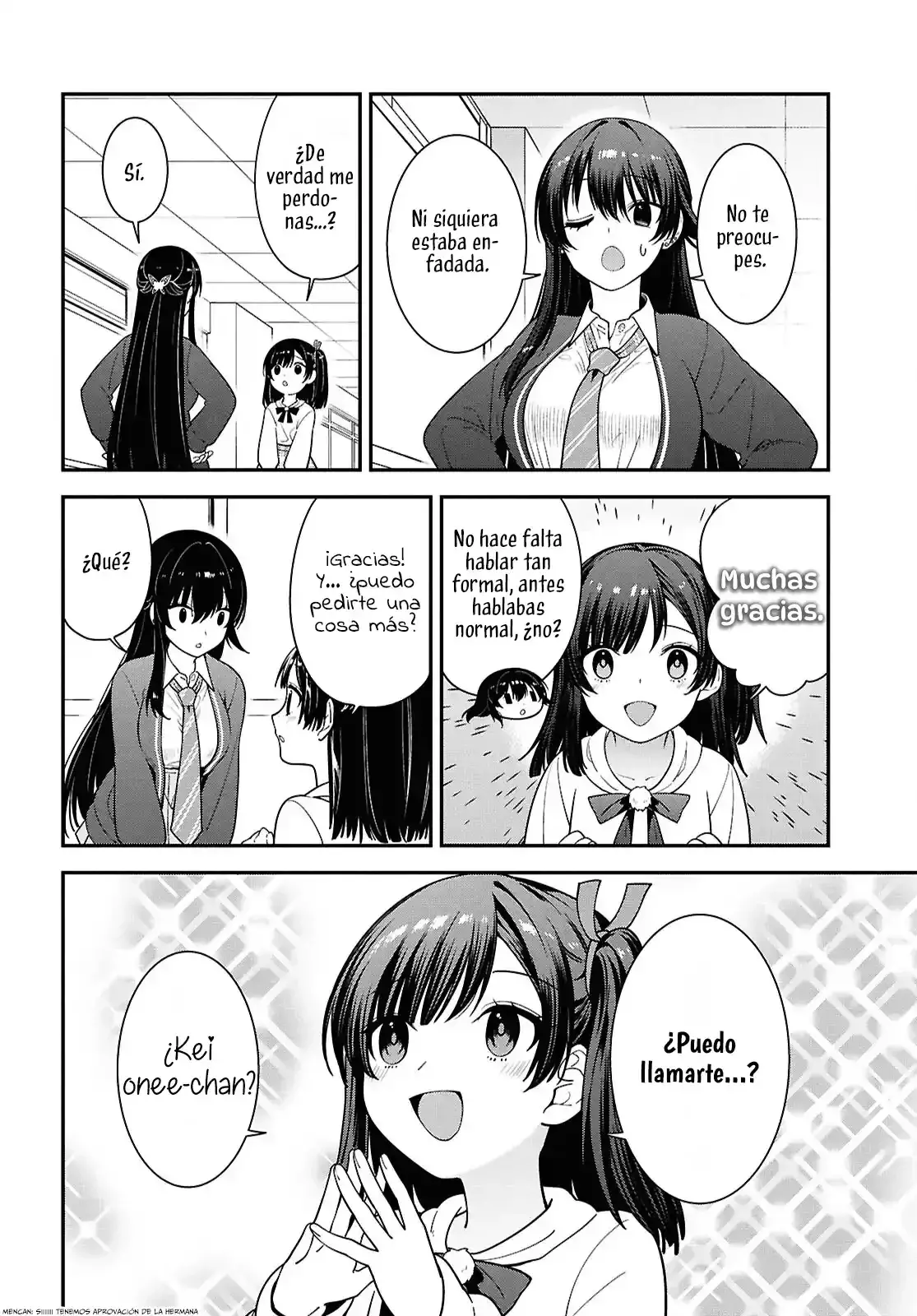 Tonari no Seki no Yankee Shimizu-san ga Kami wo Kuroku Somete Kita Capitulo 15 página 23
