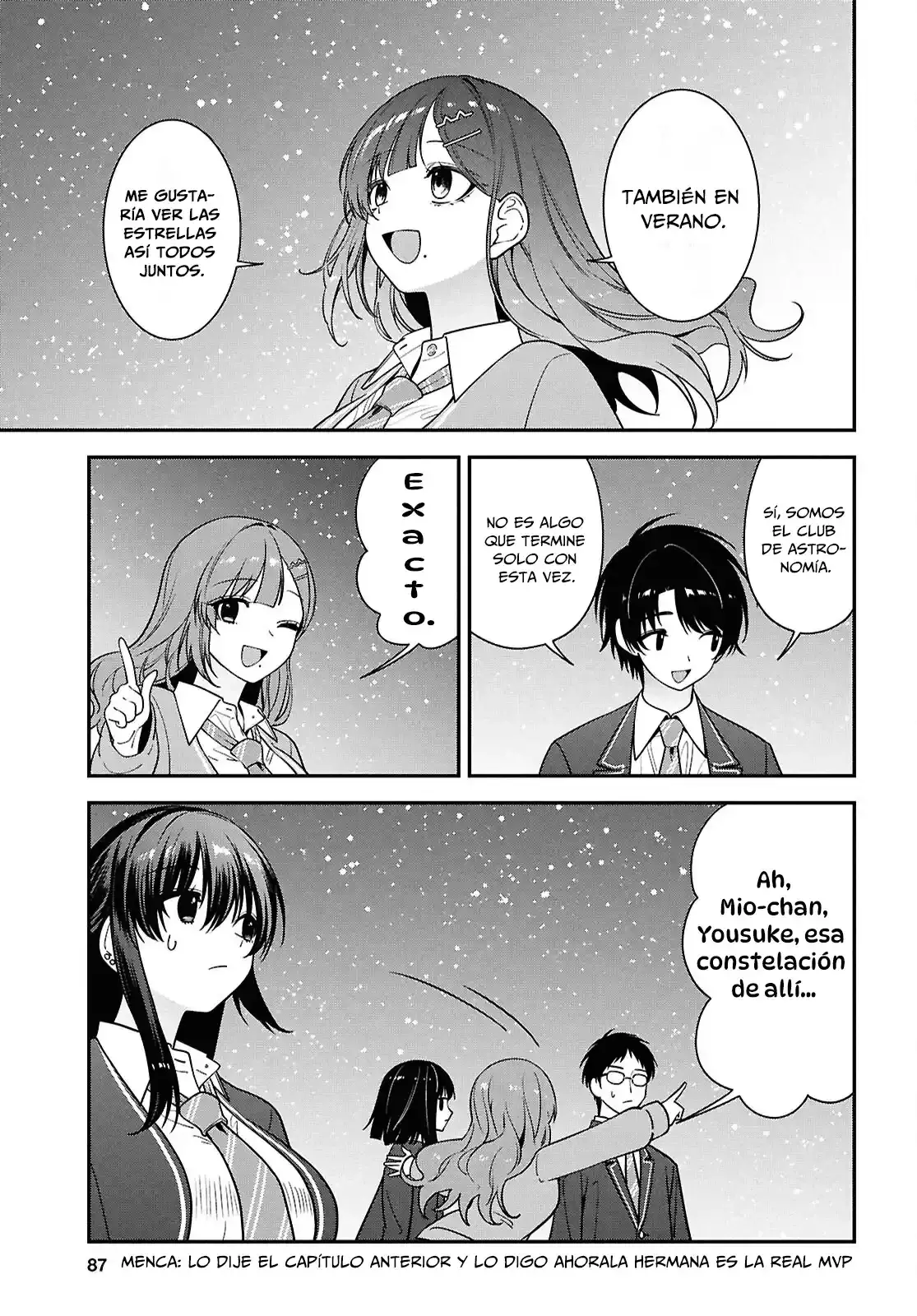 Tonari no Seki no Yankee Shimizu-san ga Kami wo Kuroku Somete Kita Capitulo 15 página 28