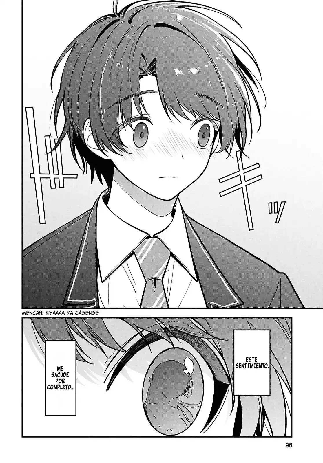 Tonari no Seki no Yankee Shimizu-san ga Kami wo Kuroku Somete Kita Capitulo 15 página 36