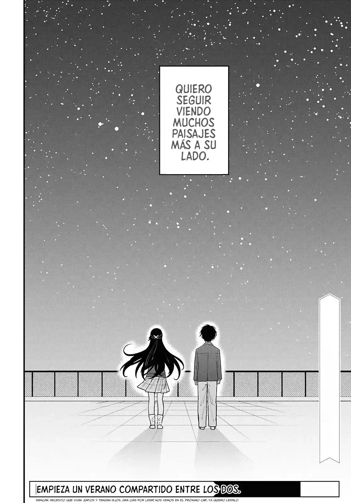 Tonari no Seki no Yankee Shimizu-san ga Kami wo Kuroku Somete Kita Capitulo 15 página 38