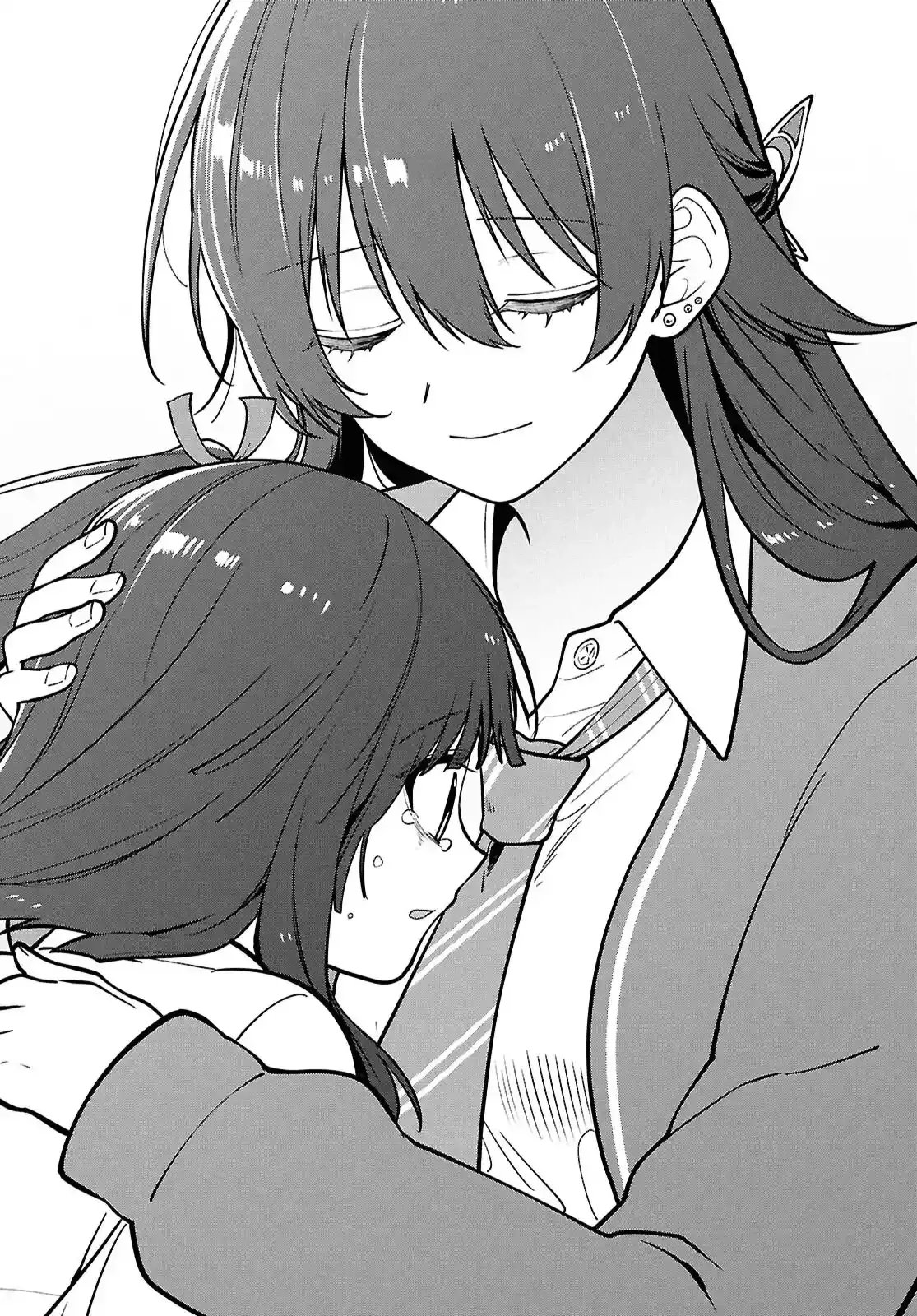 Tonari no Seki no Yankee Shimizu-san ga Kami wo Kuroku Somete Kita Capitulo 15 página 43