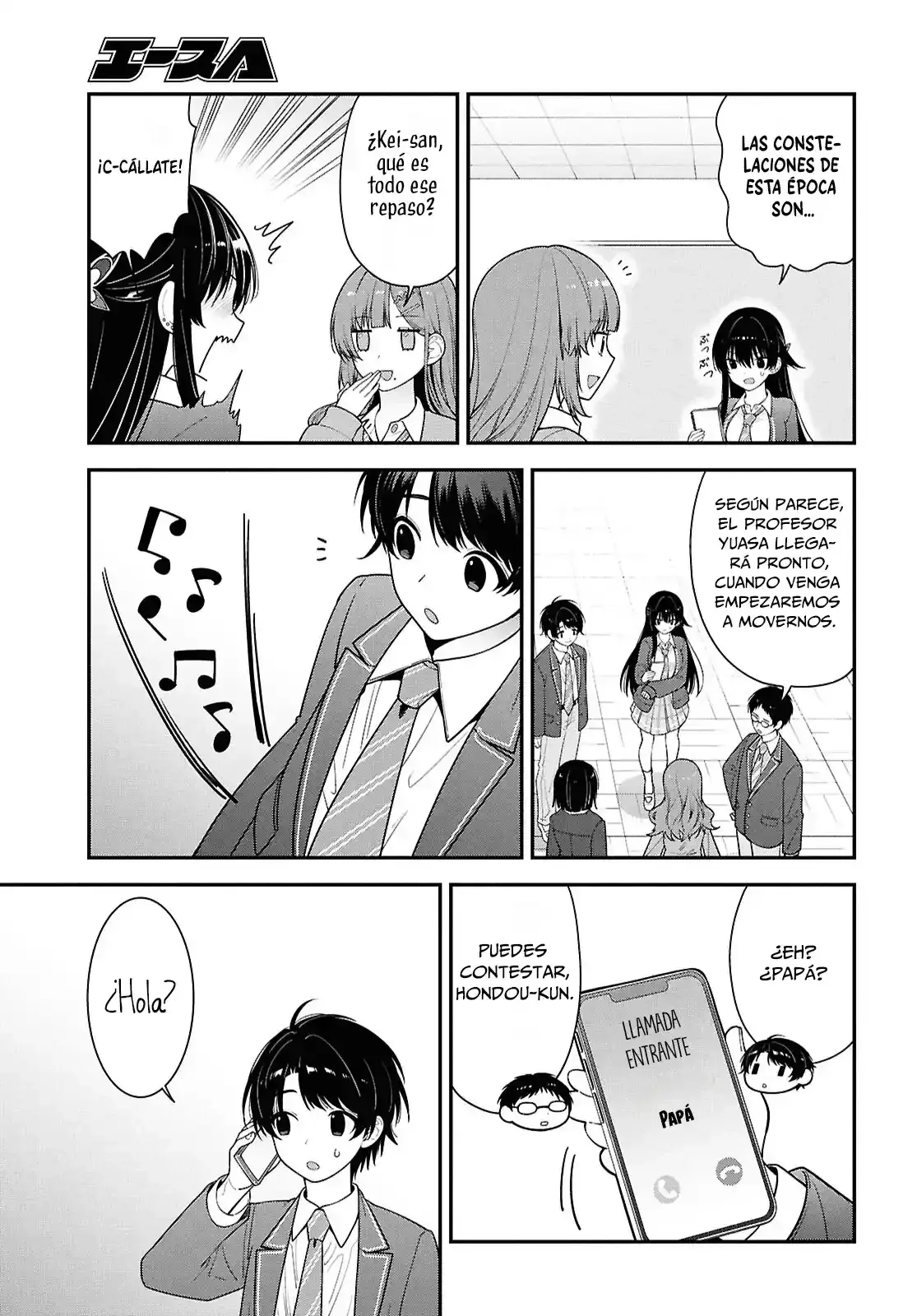 Tonari no Seki no Yankee Shimizu-san ga Kami wo Kuroku Somete Kita Capitulo 15 página 7