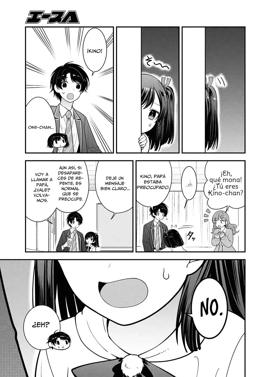 Tonari no Seki no Yankee Shimizu-san ga Kami wo Kuroku Somete Kita Capitulo 15 página 9