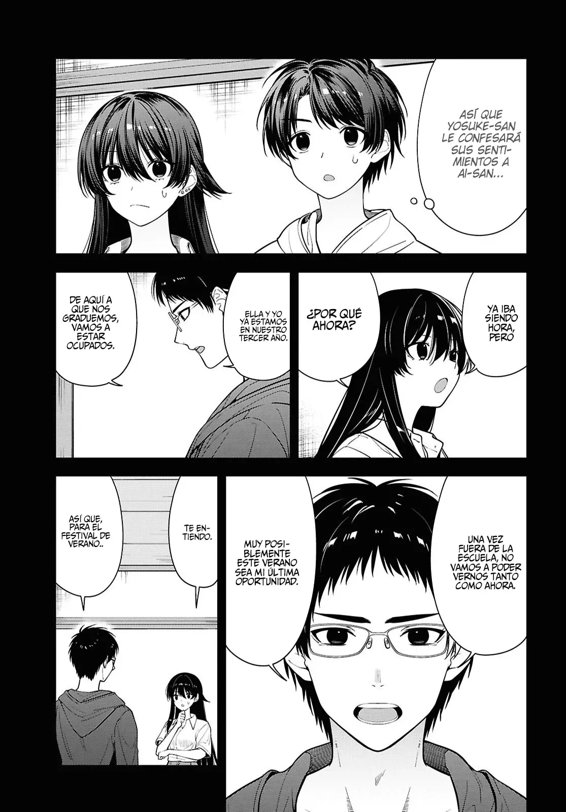 Tonari no Seki no Yankee Shimizu-san ga Kami wo Kuroku Somete Kita Capitulo 16 página 11