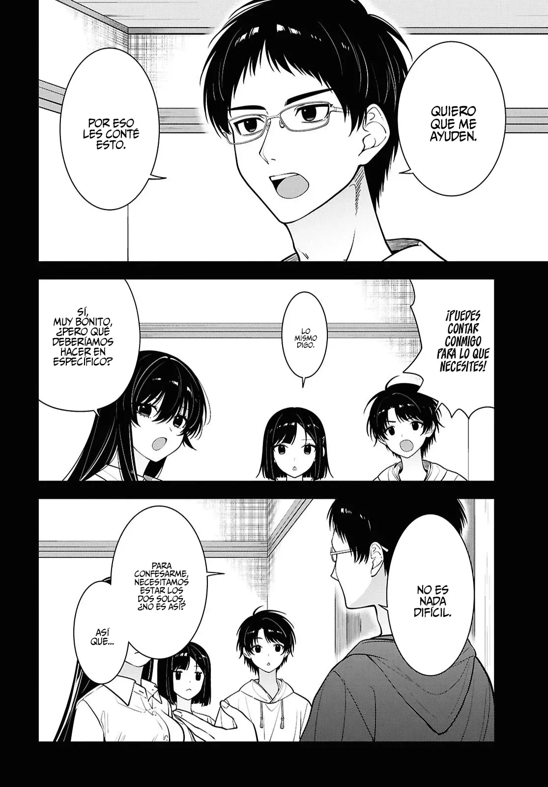 Tonari no Seki no Yankee Shimizu-san ga Kami wo Kuroku Somete Kita Capitulo 16 página 12