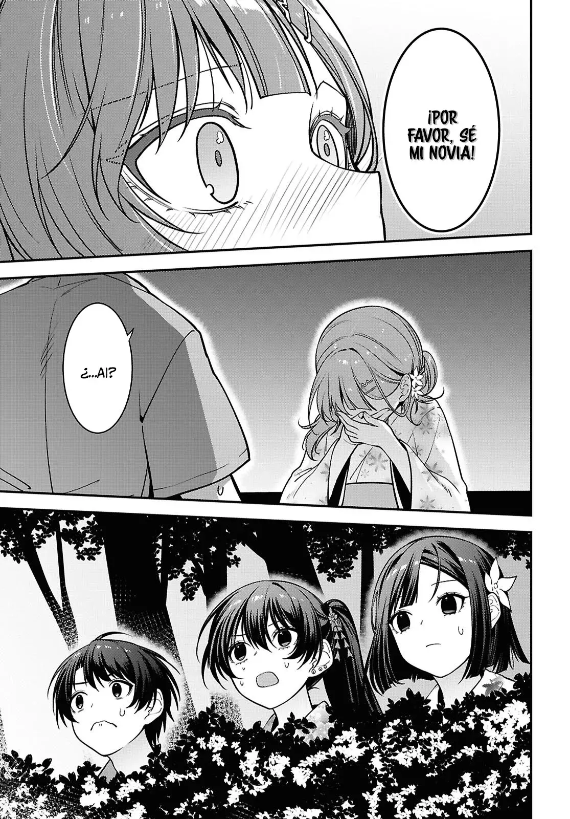 Tonari no Seki no Yankee Shimizu-san ga Kami wo Kuroku Somete Kita Capitulo 16 página 27