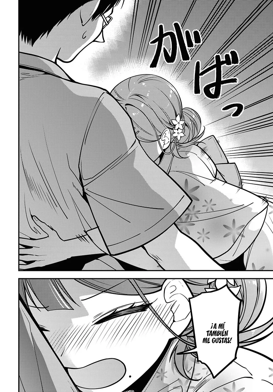 Tonari no Seki no Yankee Shimizu-san ga Kami wo Kuroku Somete Kita Capitulo 16 página 28