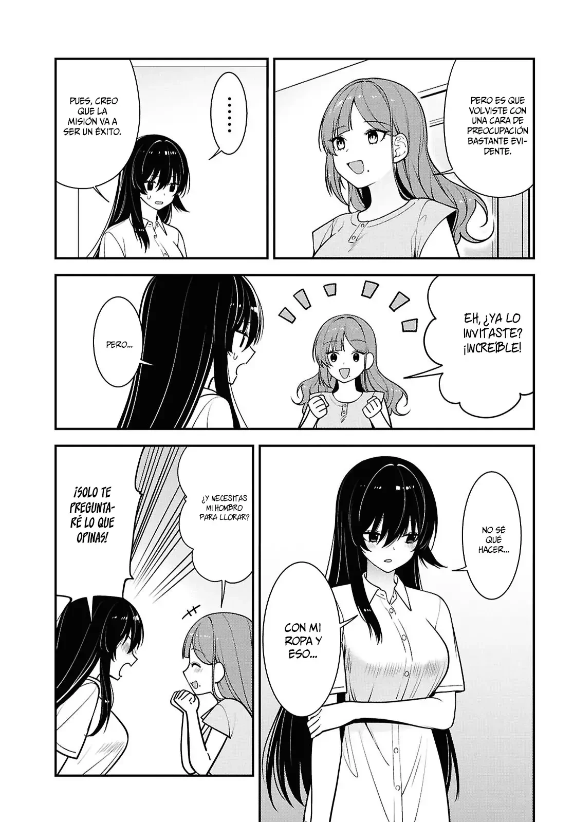 Tonari no Seki no Yankee Shimizu-san ga Kami wo Kuroku Somete Kita Capitulo 17 página 19