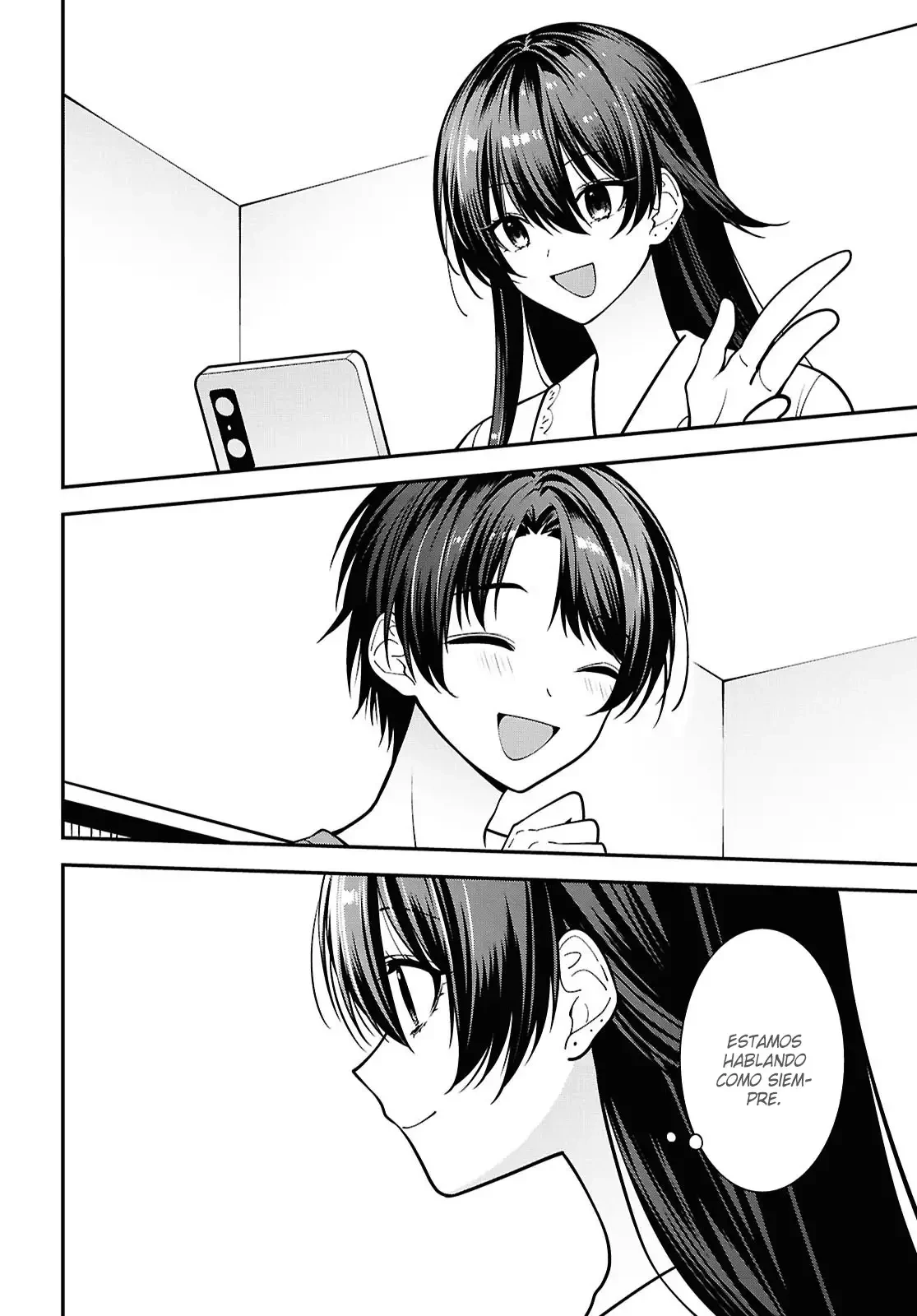 Tonari no Seki no Yankee Shimizu-san ga Kami wo Kuroku Somete Kita Capitulo 17 página 28