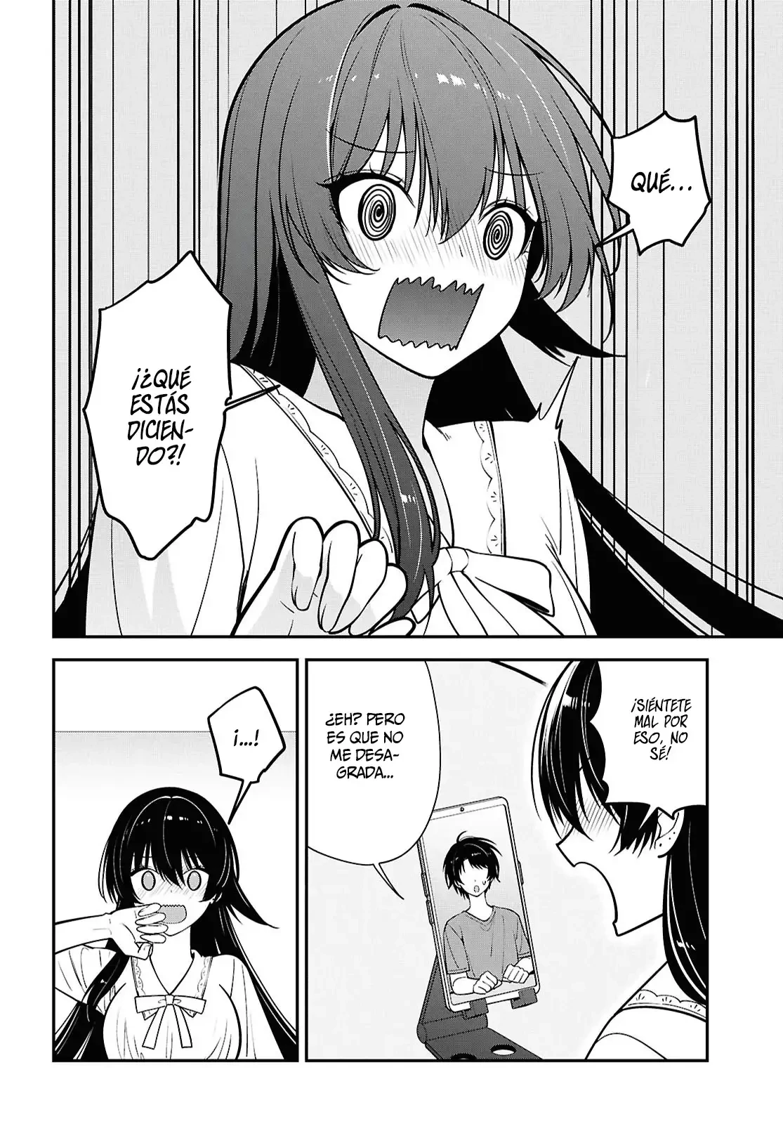 Tonari no Seki no Yankee Shimizu-san ga Kami wo Kuroku Somete Kita Capitulo 17 página 33