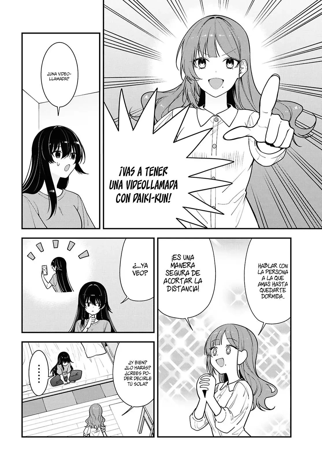 Tonari no Seki no Yankee Shimizu-san ga Kami wo Kuroku Somete Kita Capitulo 17 página 8