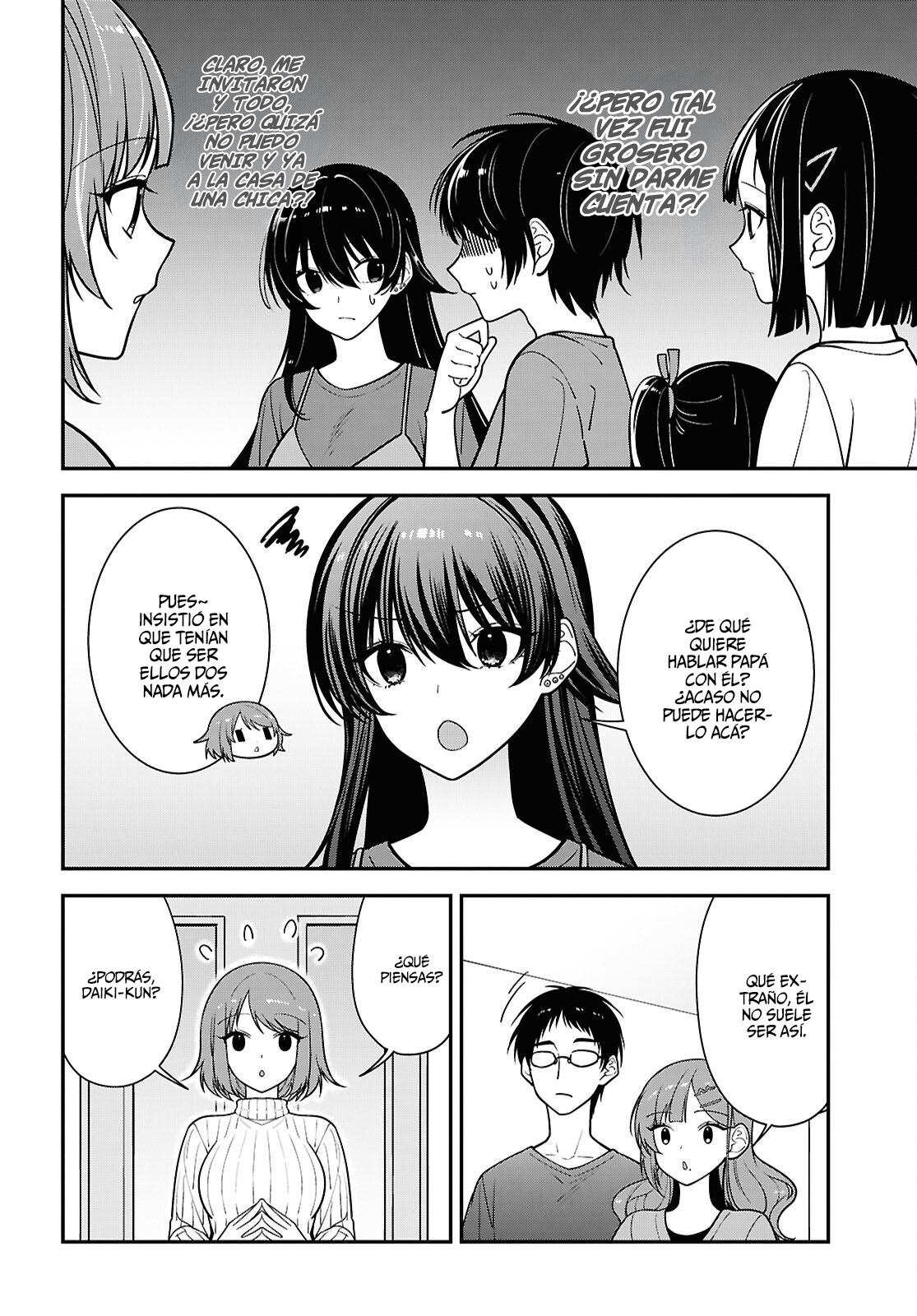 Tonari no Seki no Yankee Shimizu-san ga Kami wo Kuroku Somete Kita Capitulo 18 página 11