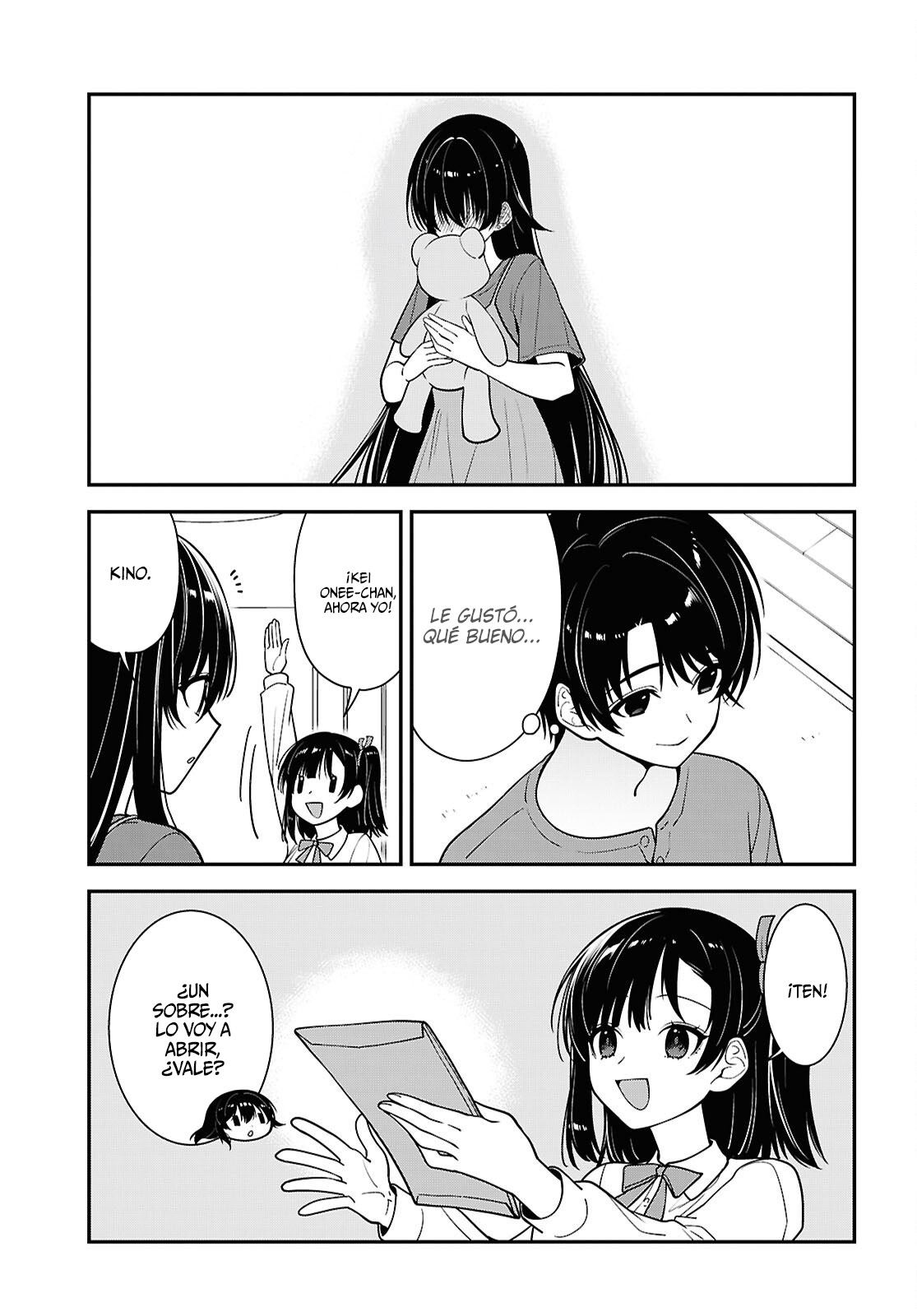 Tonari no Seki no Yankee Shimizu-san ga Kami wo Kuroku Somete Kita Capitulo 18 página 27