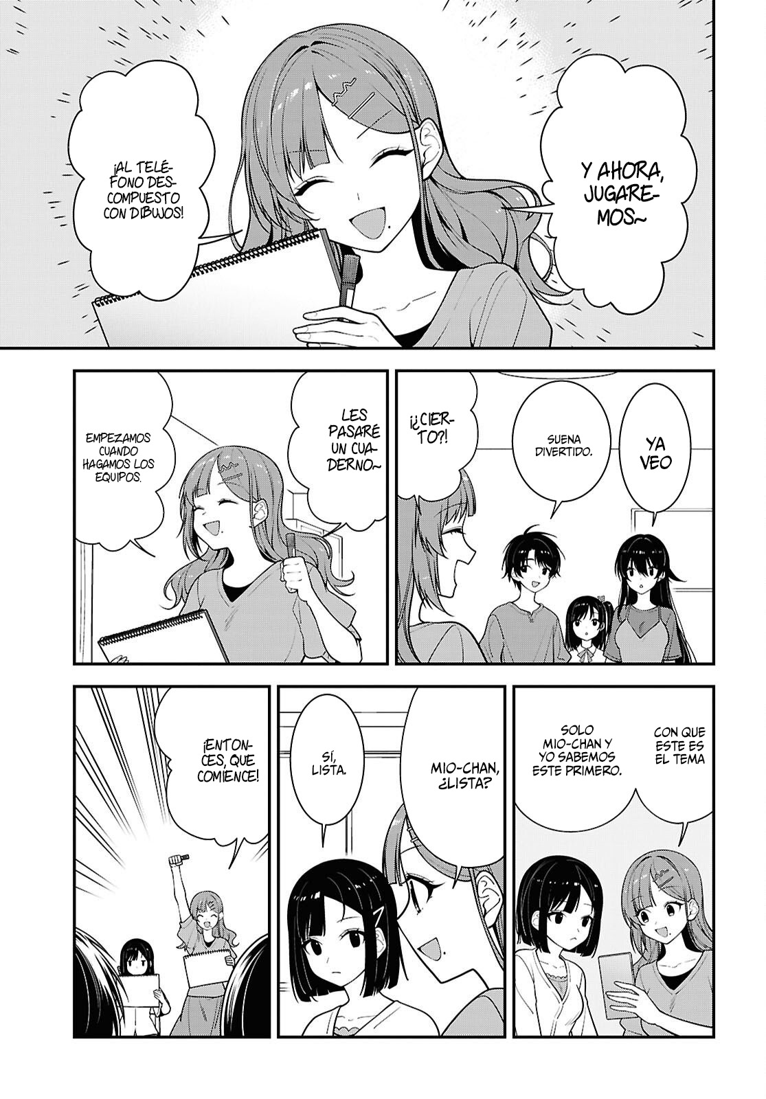 Tonari no Seki no Yankee Shimizu-san ga Kami wo Kuroku Somete Kita Capitulo 18 página 8