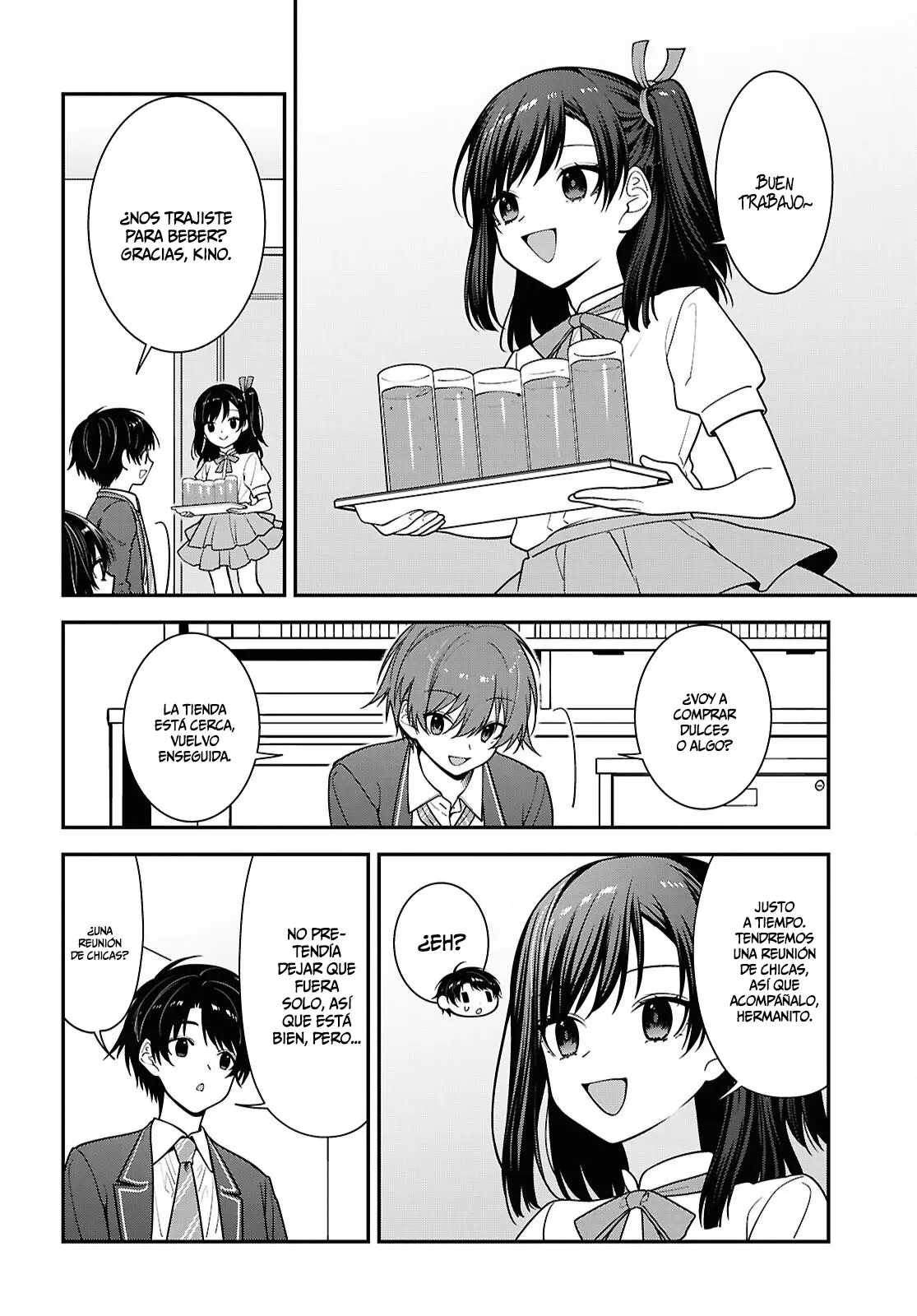 Tonari no Seki no Yankee Shimizu-san ga Kami wo Kuroku Somete Kita Capitulo 19 página 19