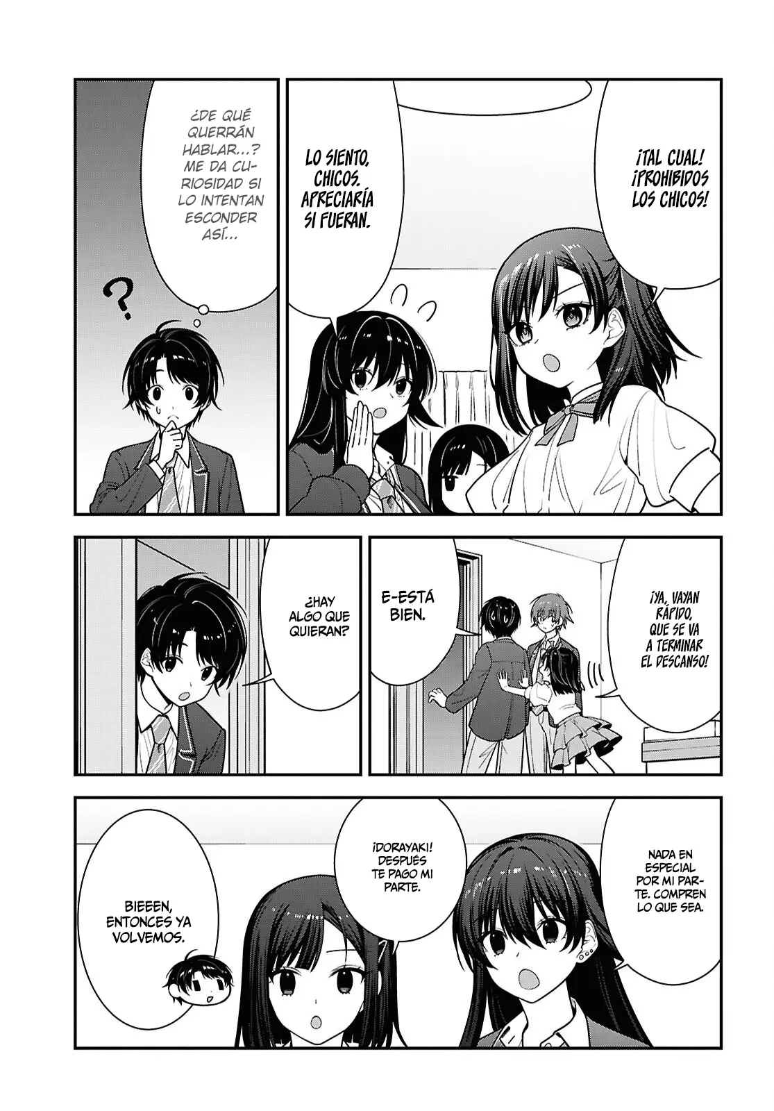Tonari no Seki no Yankee Shimizu-san ga Kami wo Kuroku Somete Kita Capitulo 19 página 20