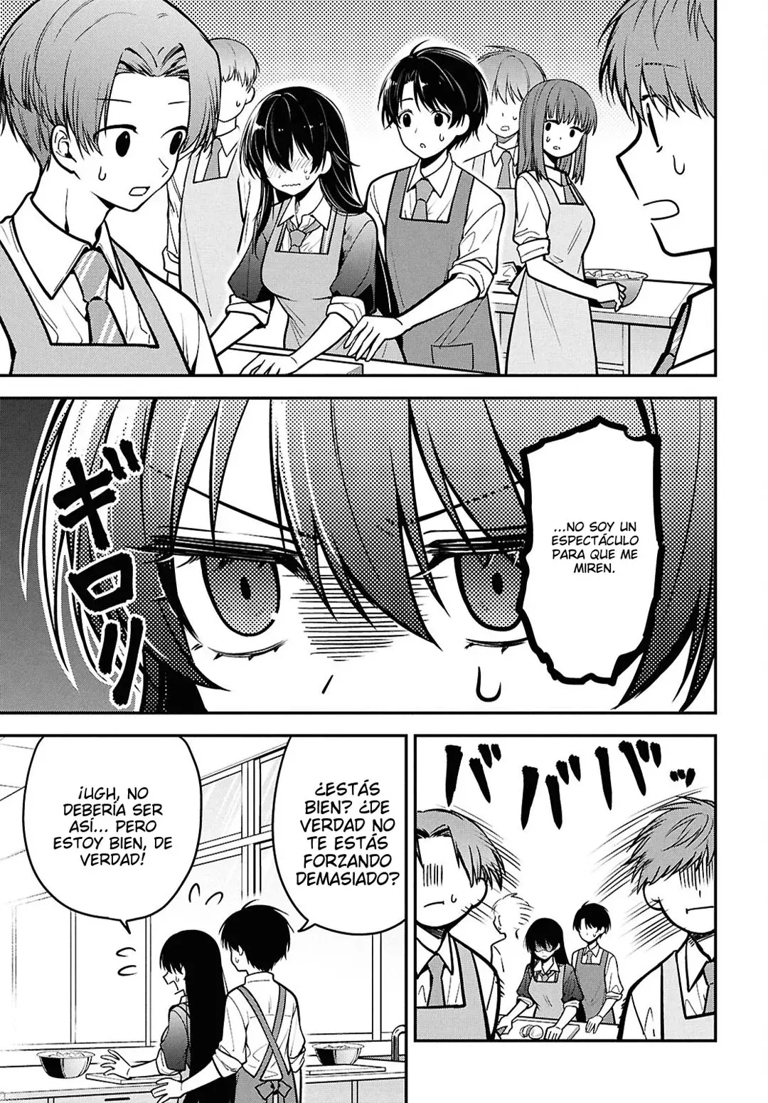 Tonari no Seki no Yankee Shimizu-san ga Kami wo Kuroku Somete Kita Capitulo 2 página 29