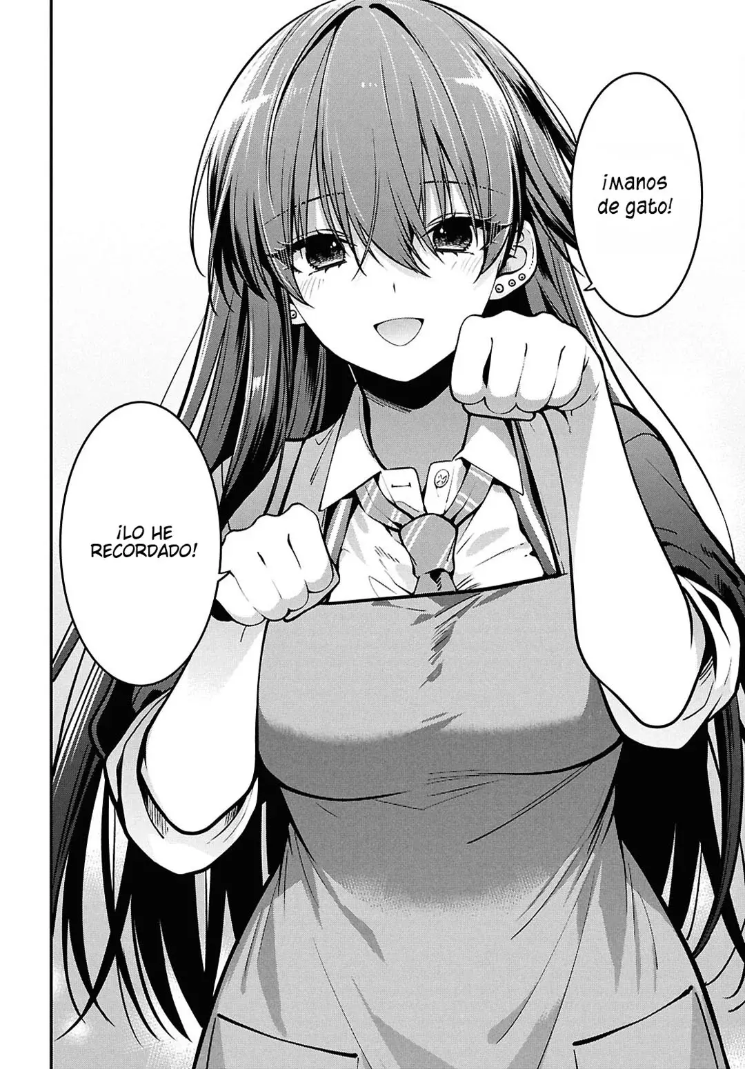 Tonari no Seki no Yankee Shimizu-san ga Kami wo Kuroku Somete Kita Capitulo 2 página 32