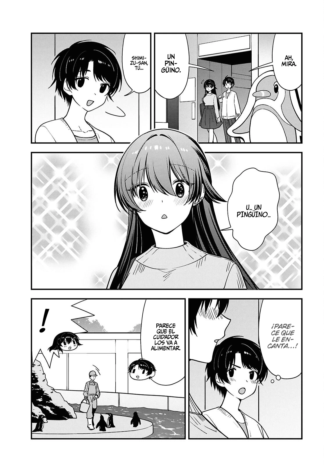Tonari no Seki no Yankee Shimizu-san ga Kami wo Kuroku Somete Kita Capitulo 20 página 19