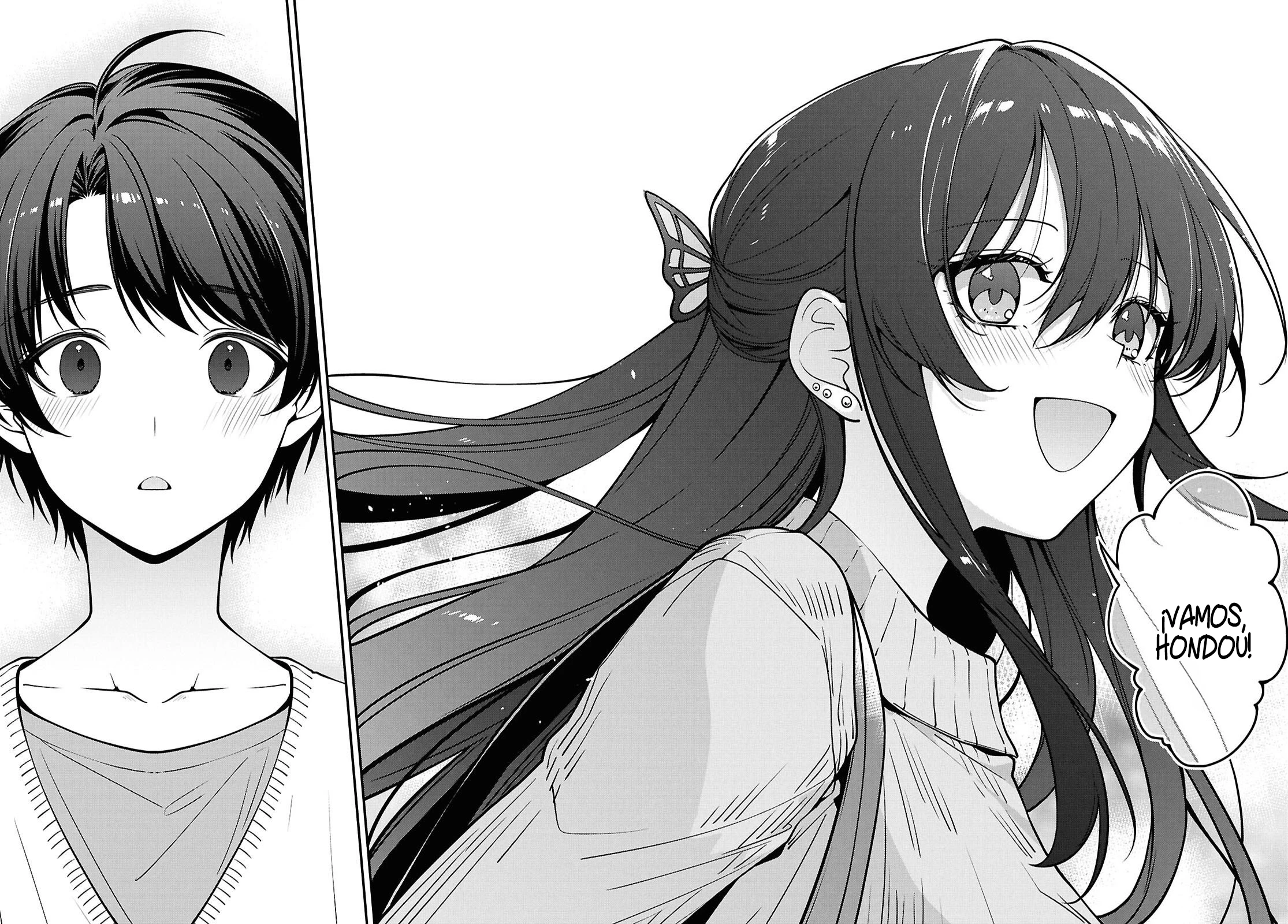 Tonari no Seki no Yankee Shimizu-san ga Kami wo Kuroku Somete Kita Capitulo 20 página 20