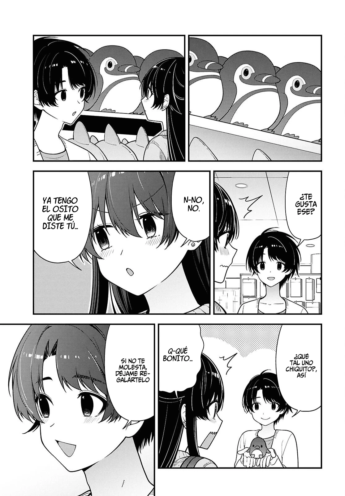 Tonari no Seki no Yankee Shimizu-san ga Kami wo Kuroku Somete Kita Capitulo 20 página 22