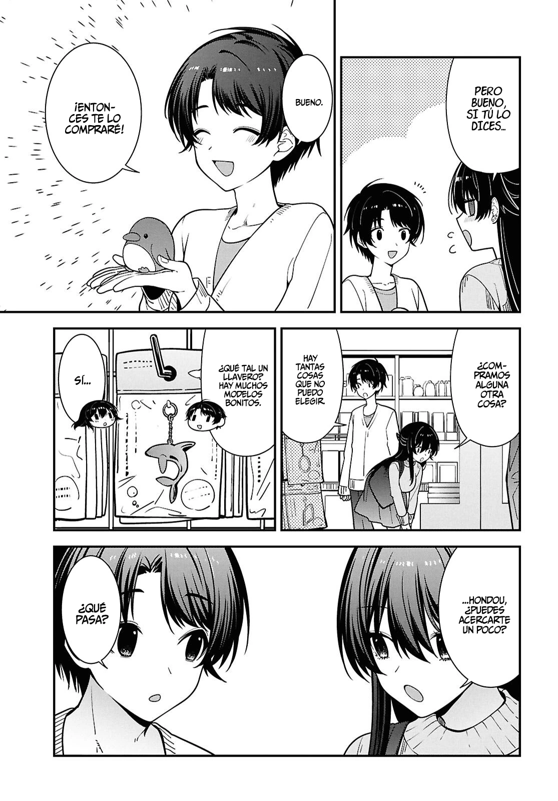 Tonari no Seki no Yankee Shimizu-san ga Kami wo Kuroku Somete Kita Capitulo 20 página 24